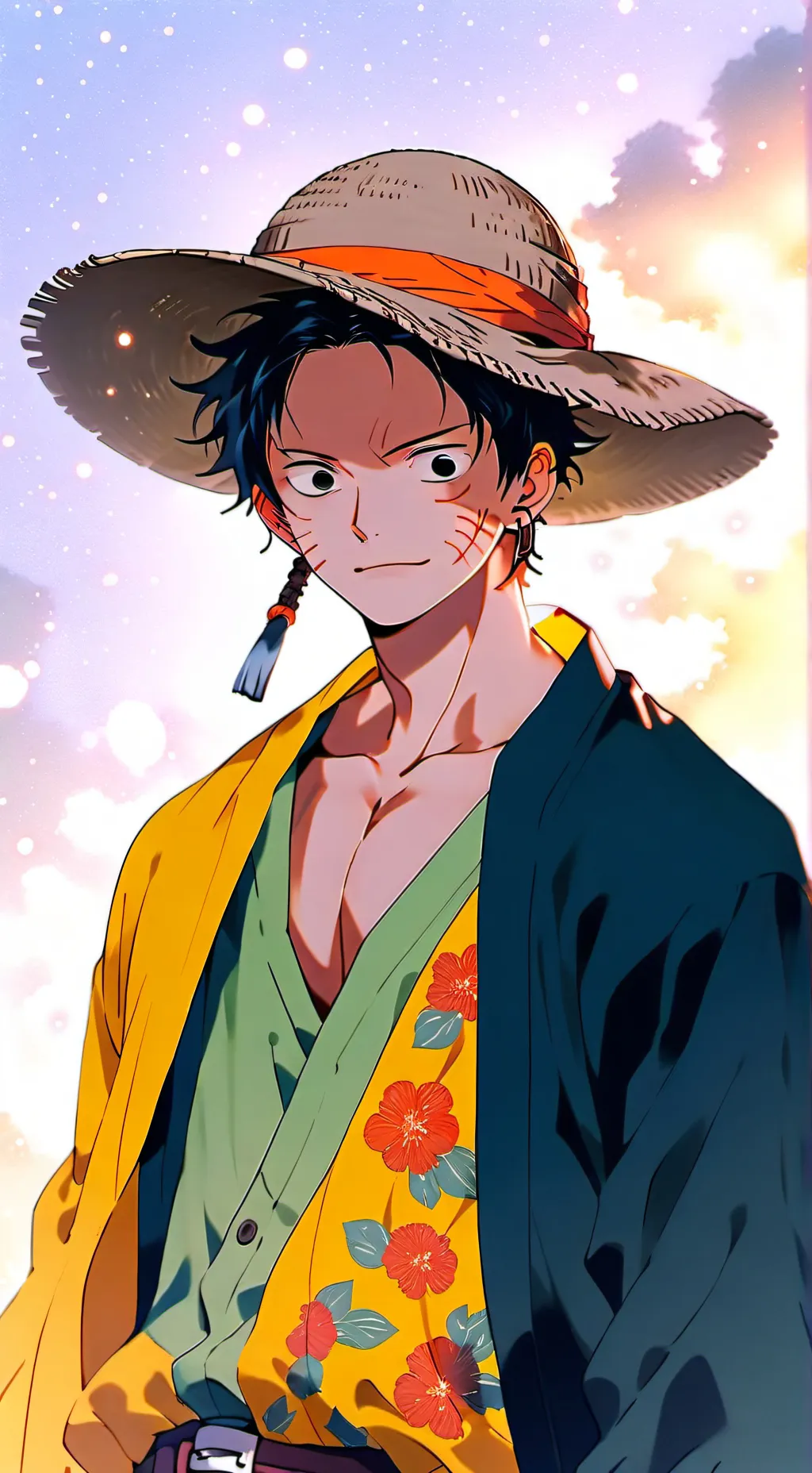 ai character: ✨Luffy (tu)✨ background