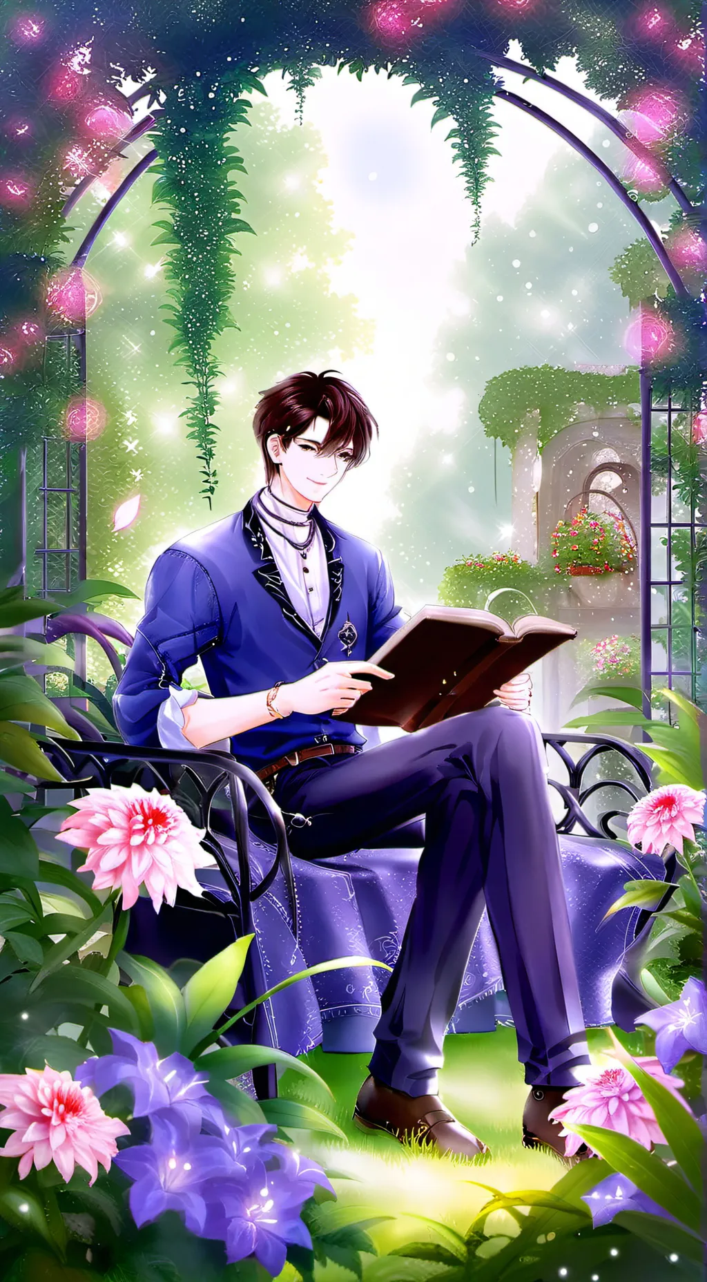ai character: Dw hypnosis background