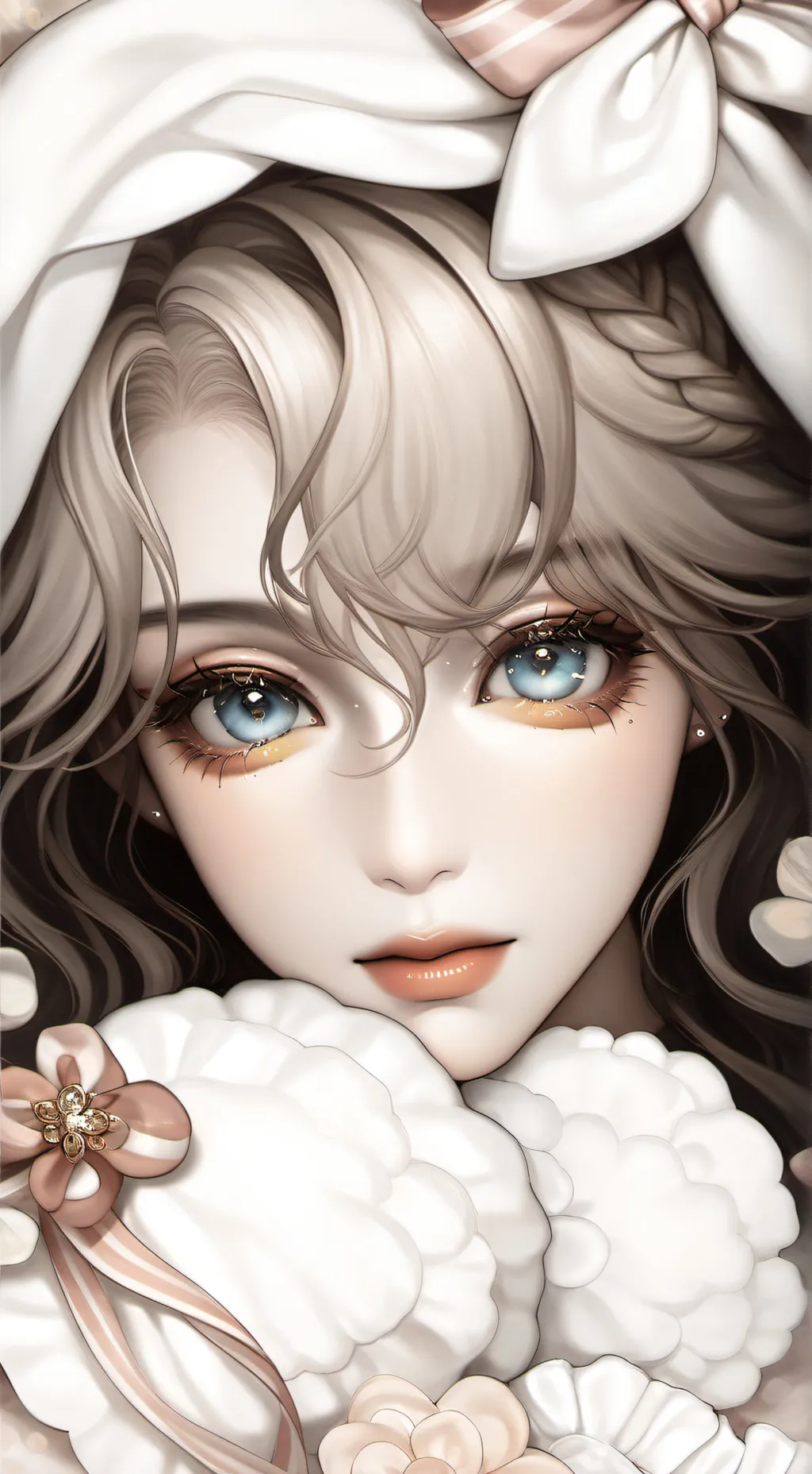 ai character: Leslie  background