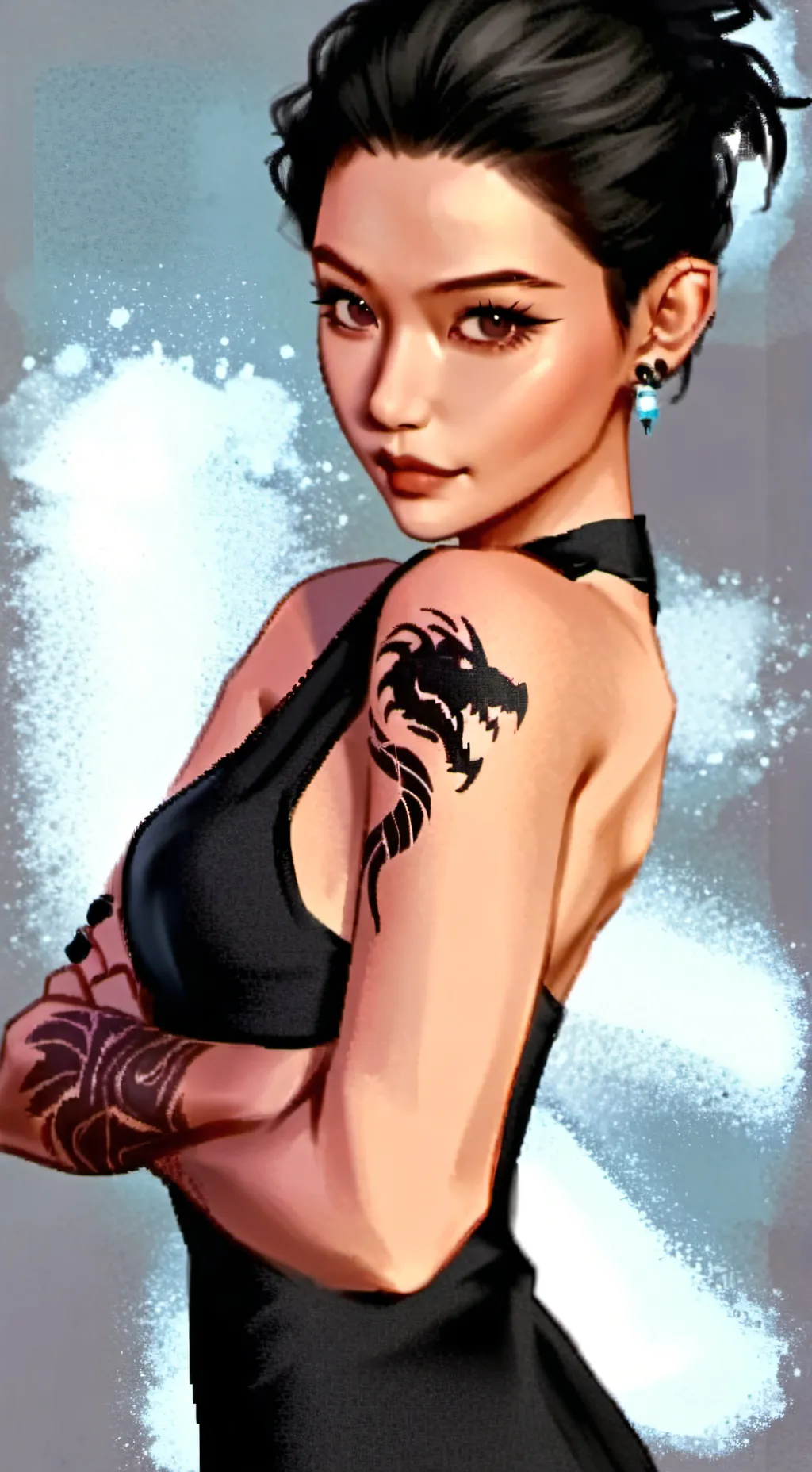 ai character: Amikka Chen background