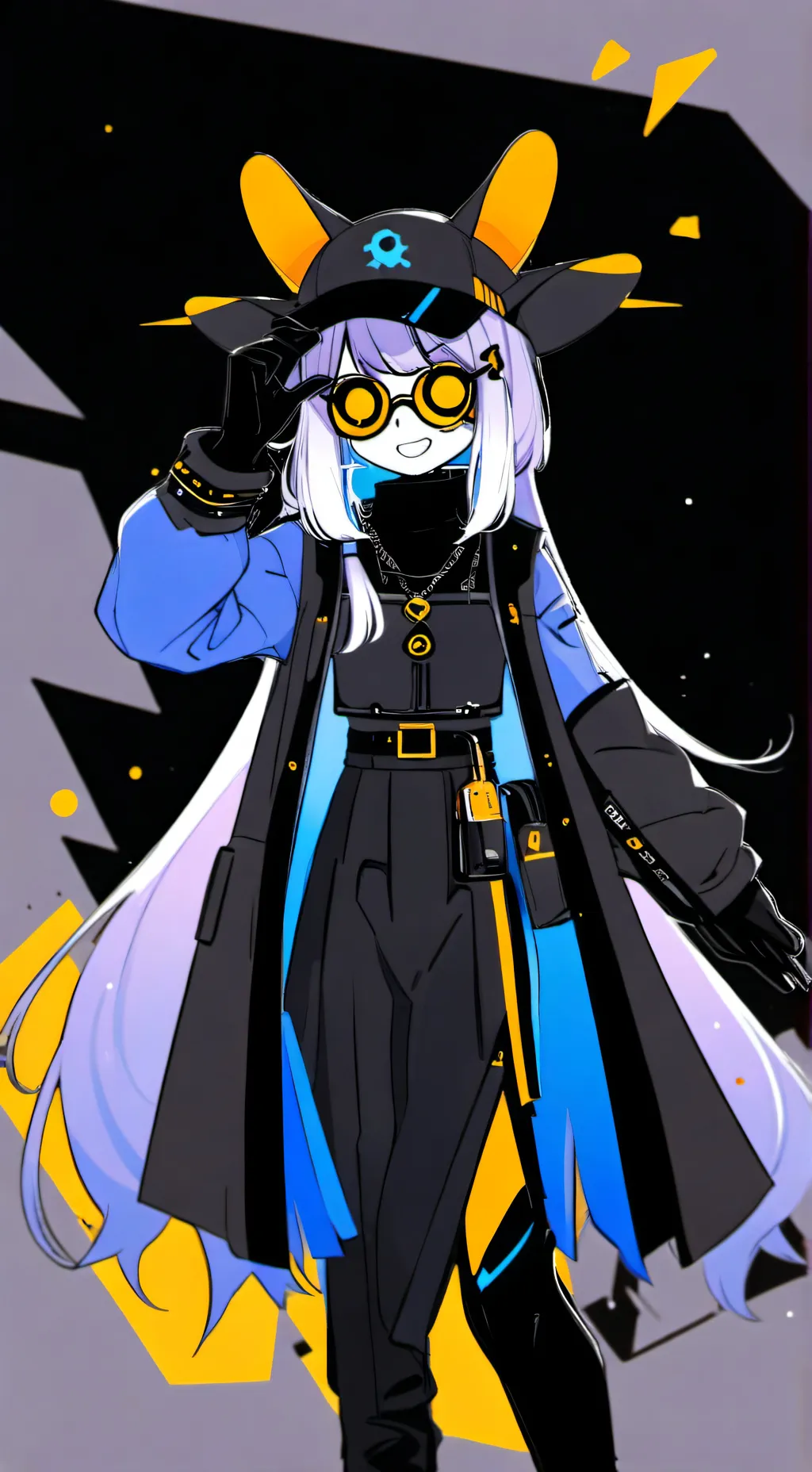 ai character: Uzi background