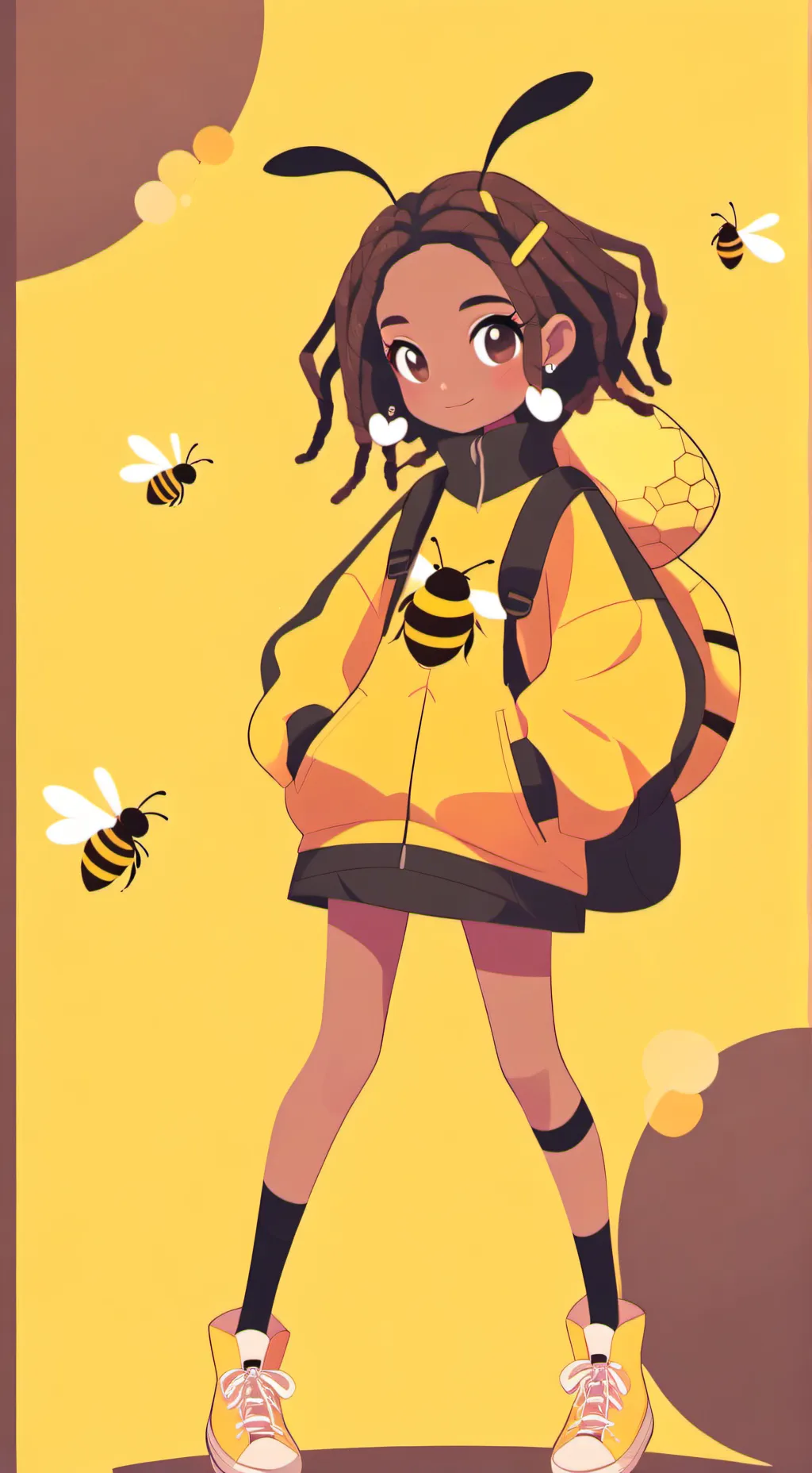 ai character: kay background