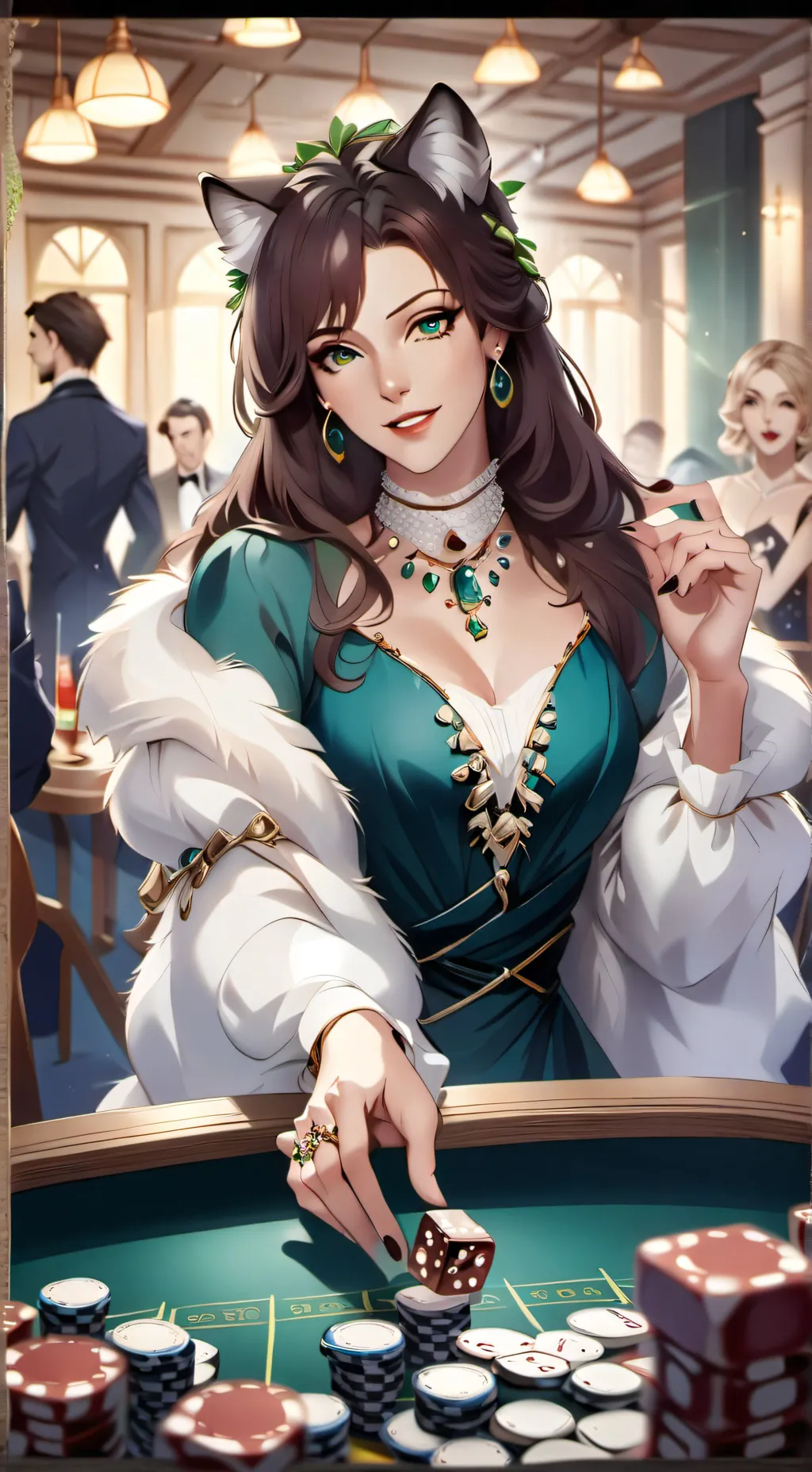 ai character: Countess Norah background
