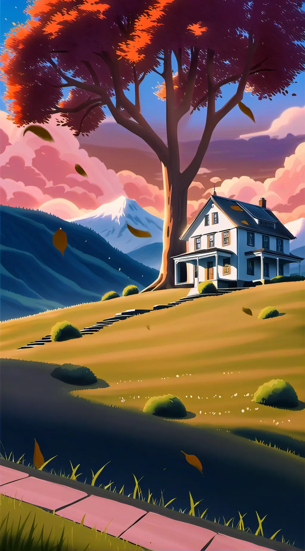 ai character: akatsuki house background