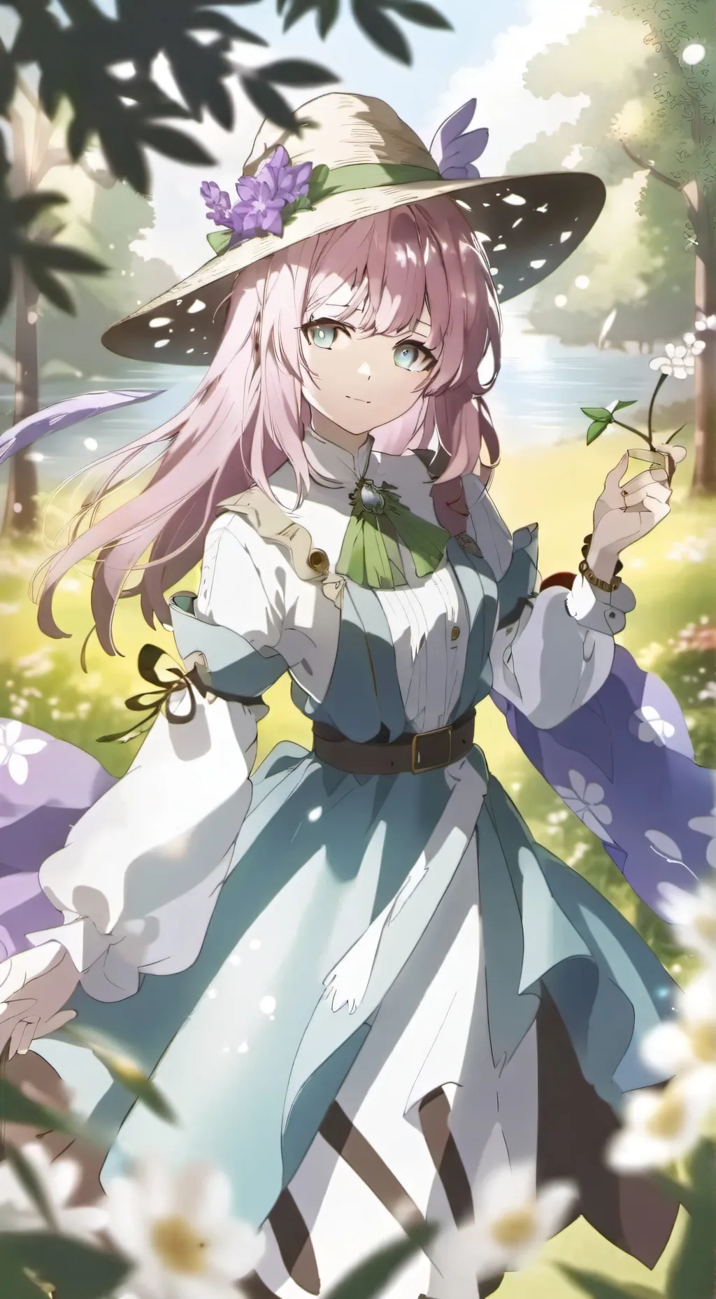 ai character: Demon slayer background