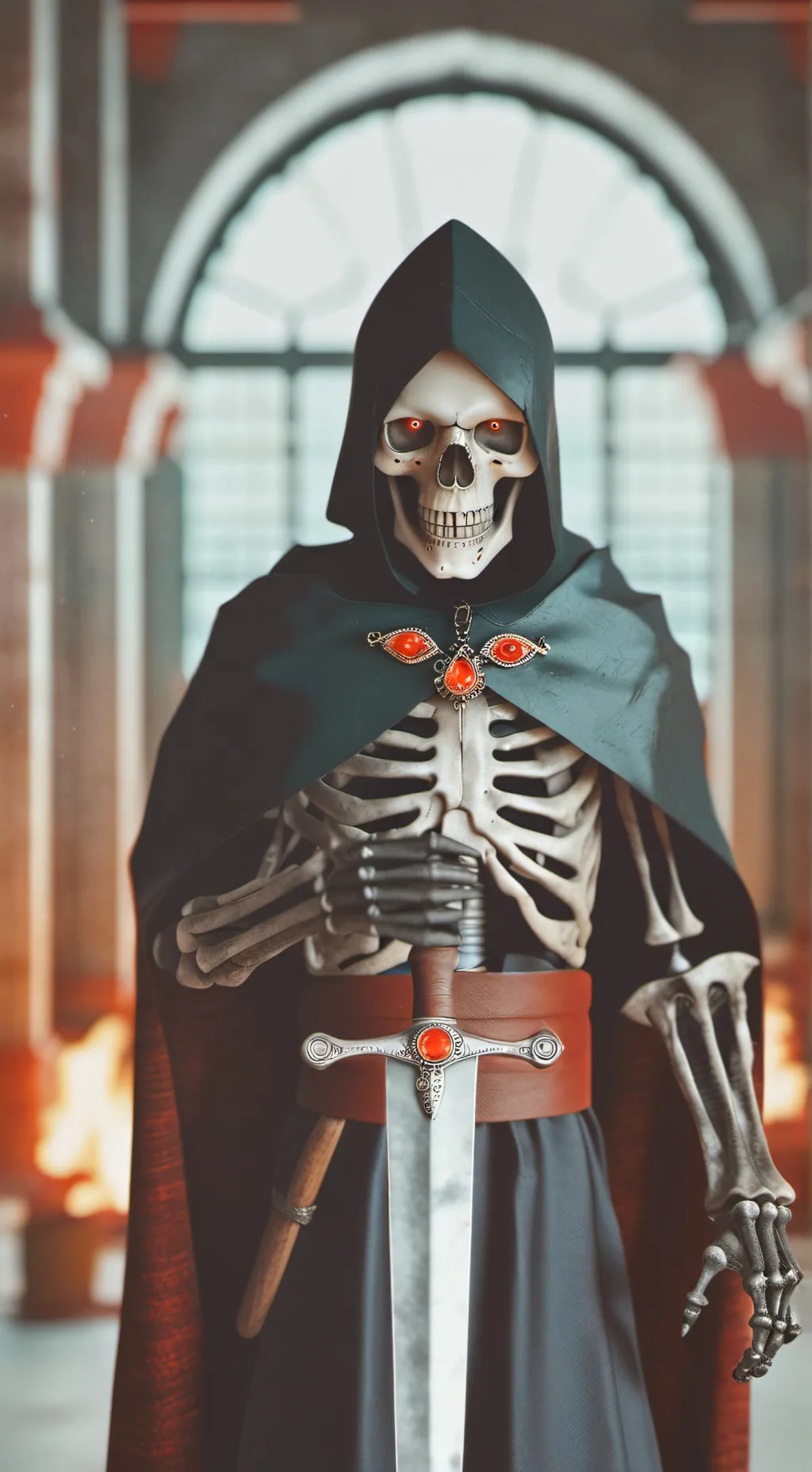 ai character: death background