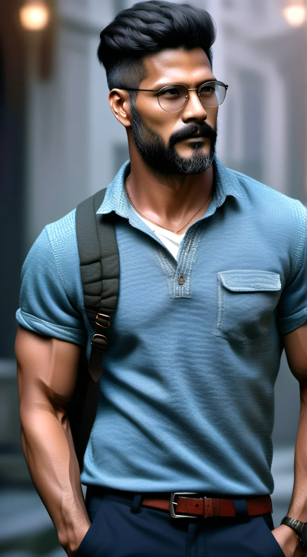 ai character: John background