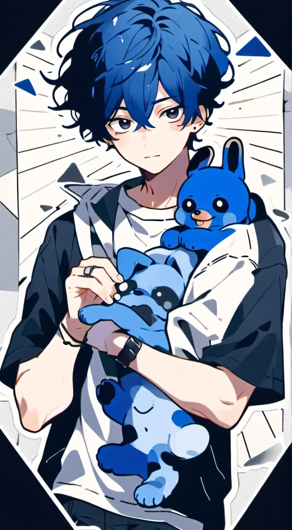 ai character: Dw SCIENCE AU background