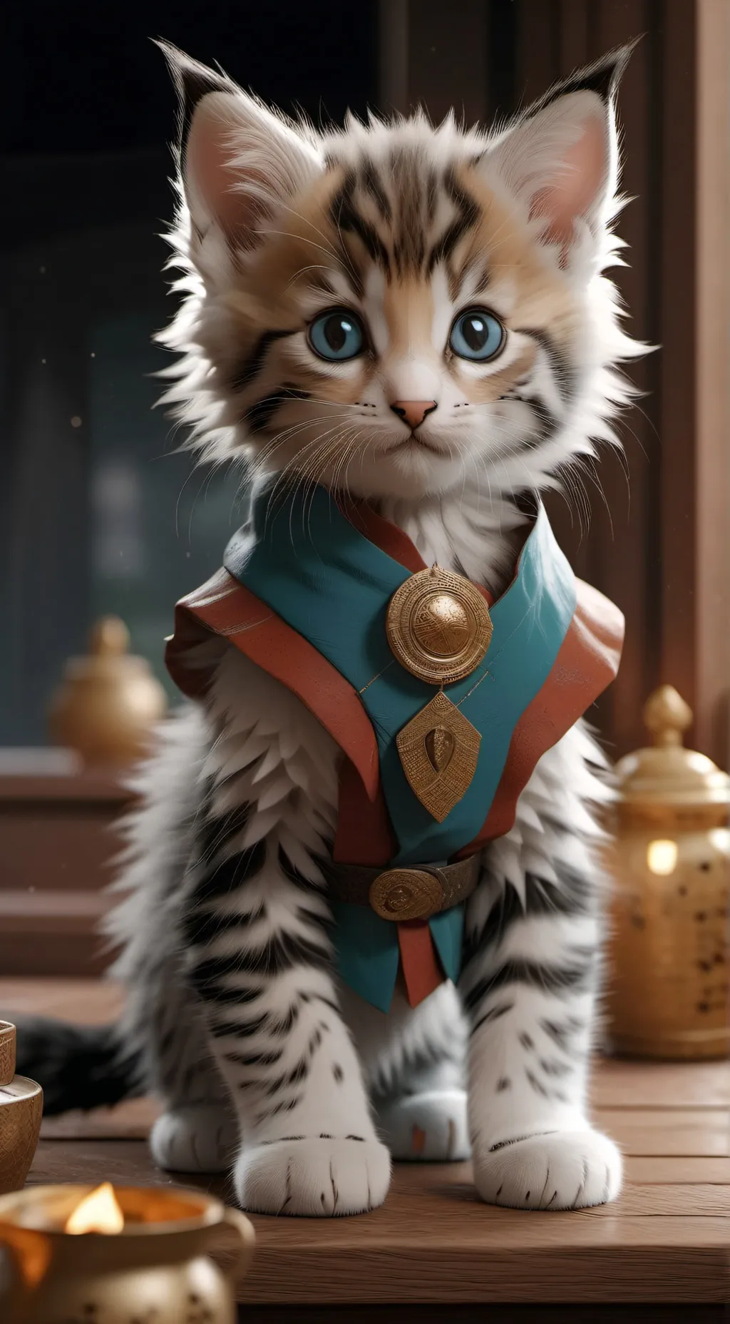 ai character: fizzy background