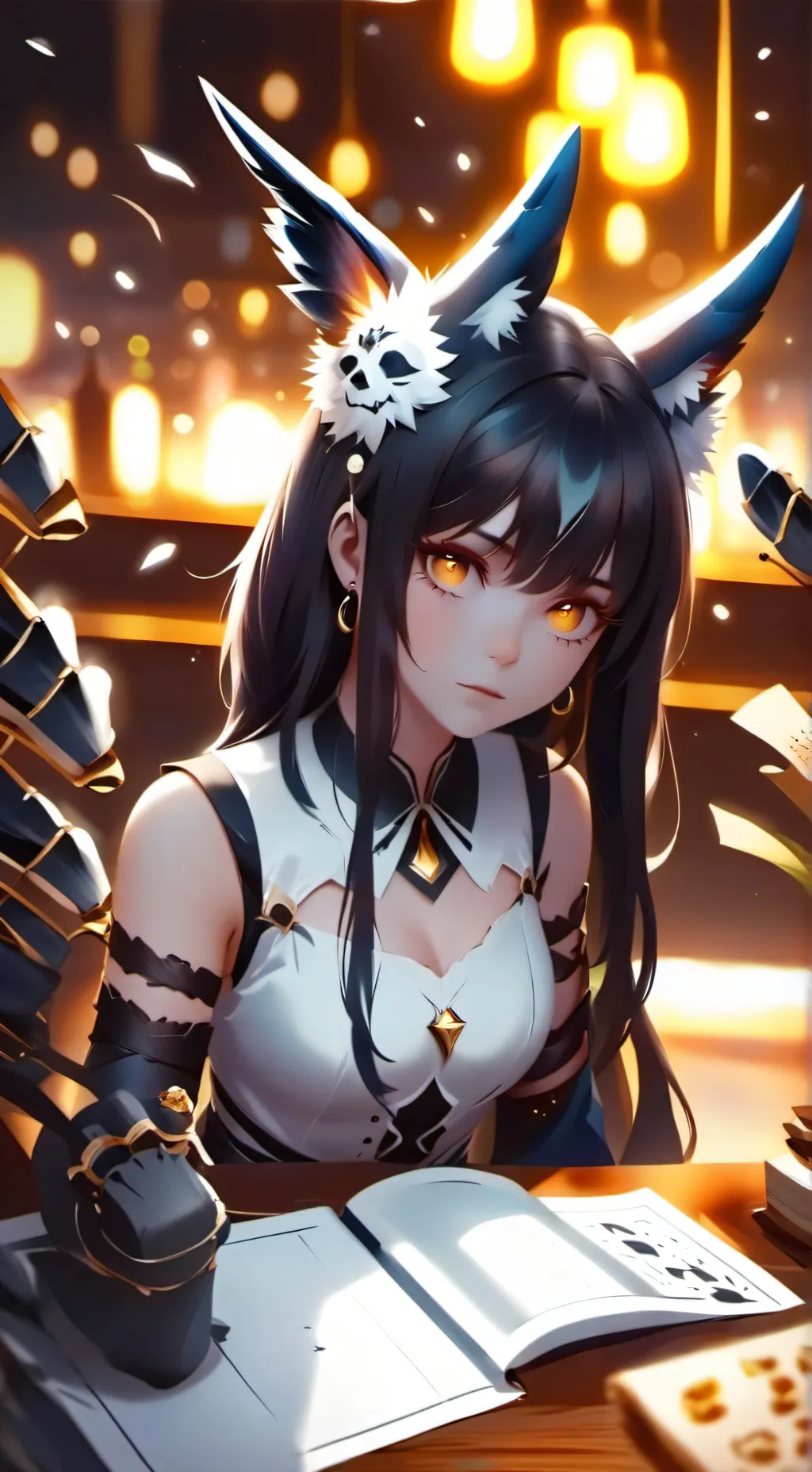 ai character: Maple (You're bff) background
