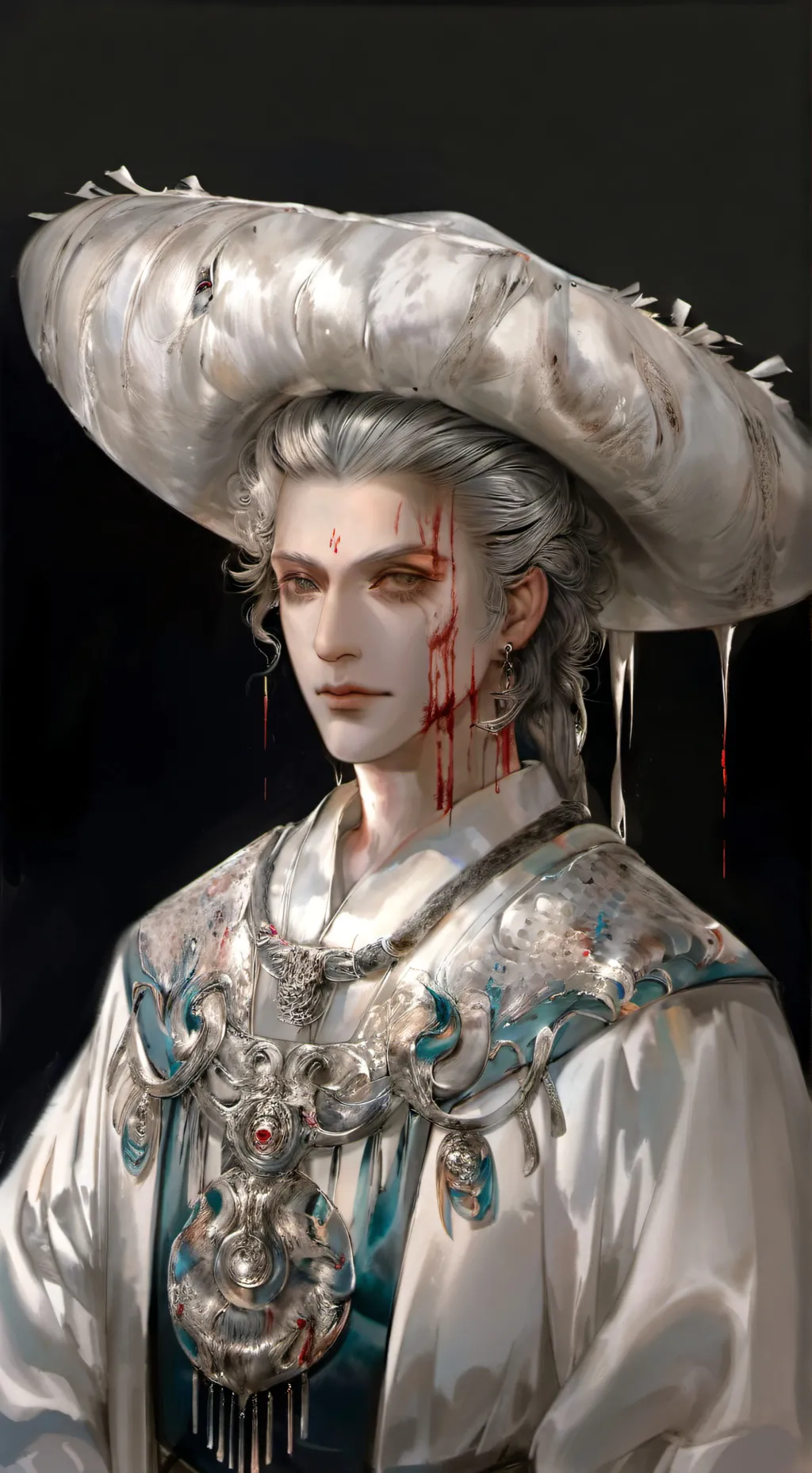 ai character: wenda treatment  background