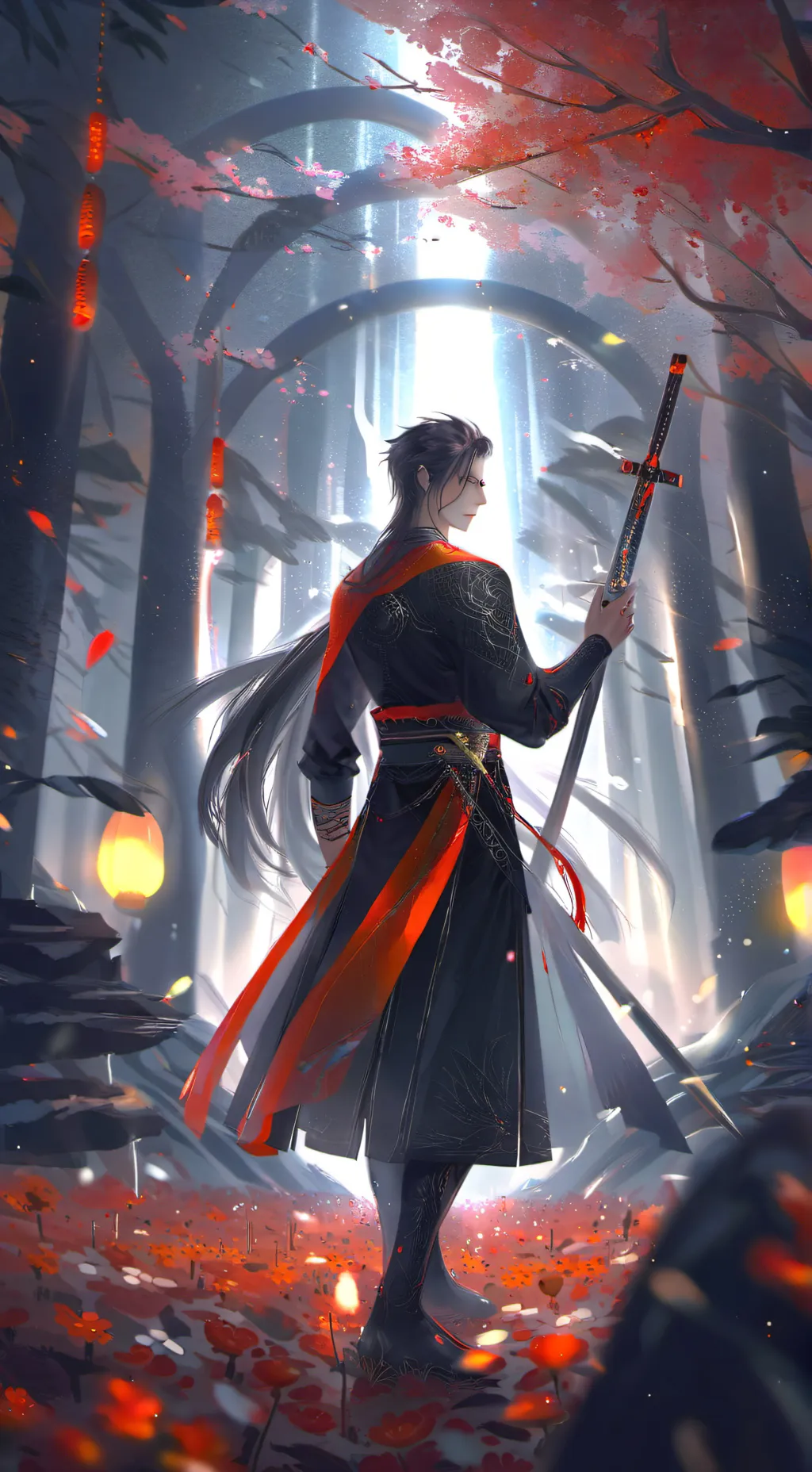 ai character: he background