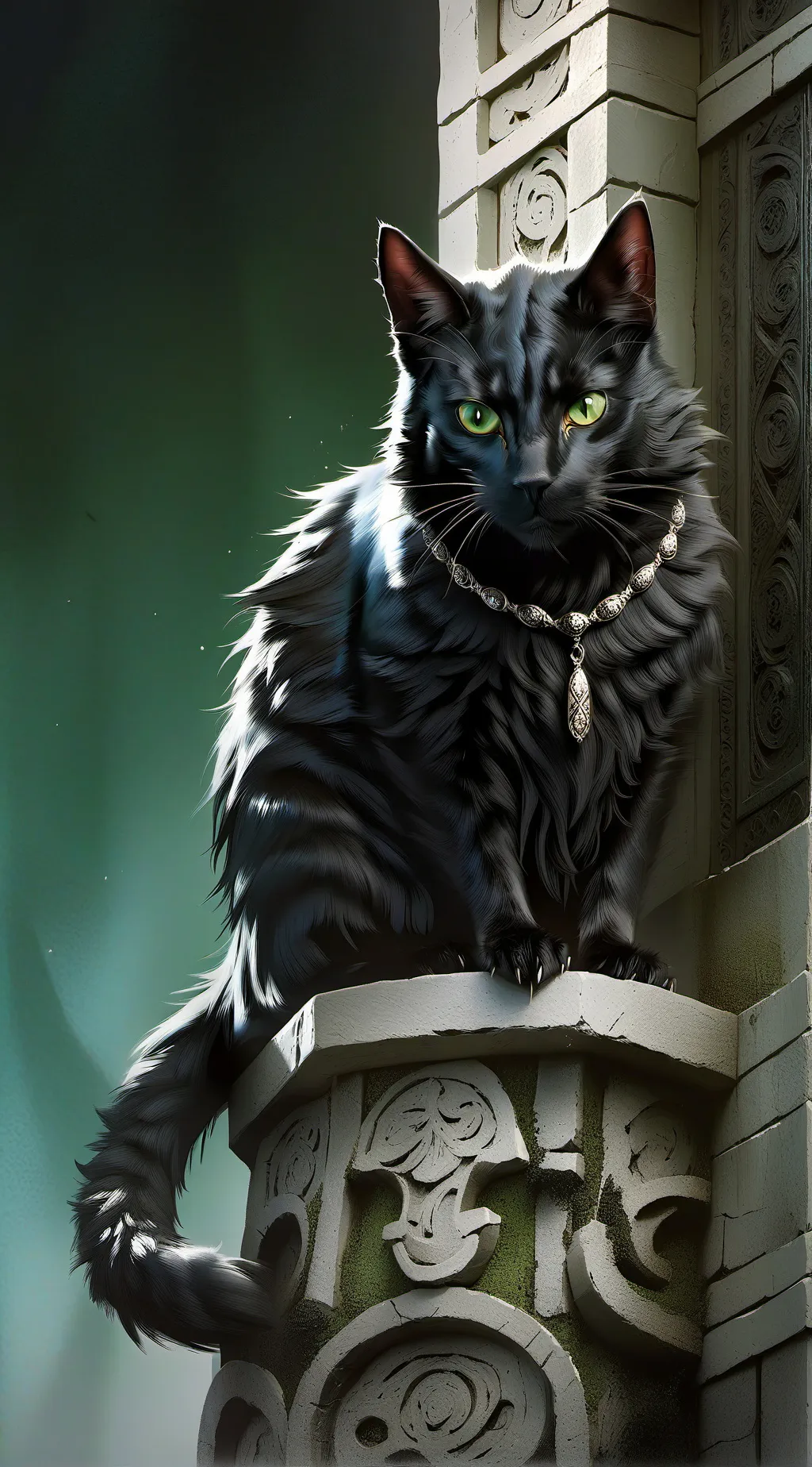 ai character: Hollyleaf background