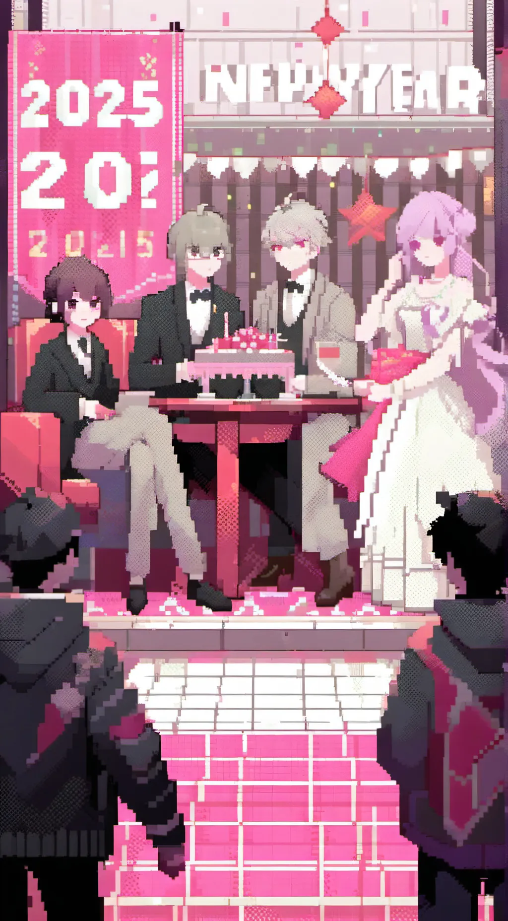 ai character: THE GANG! background