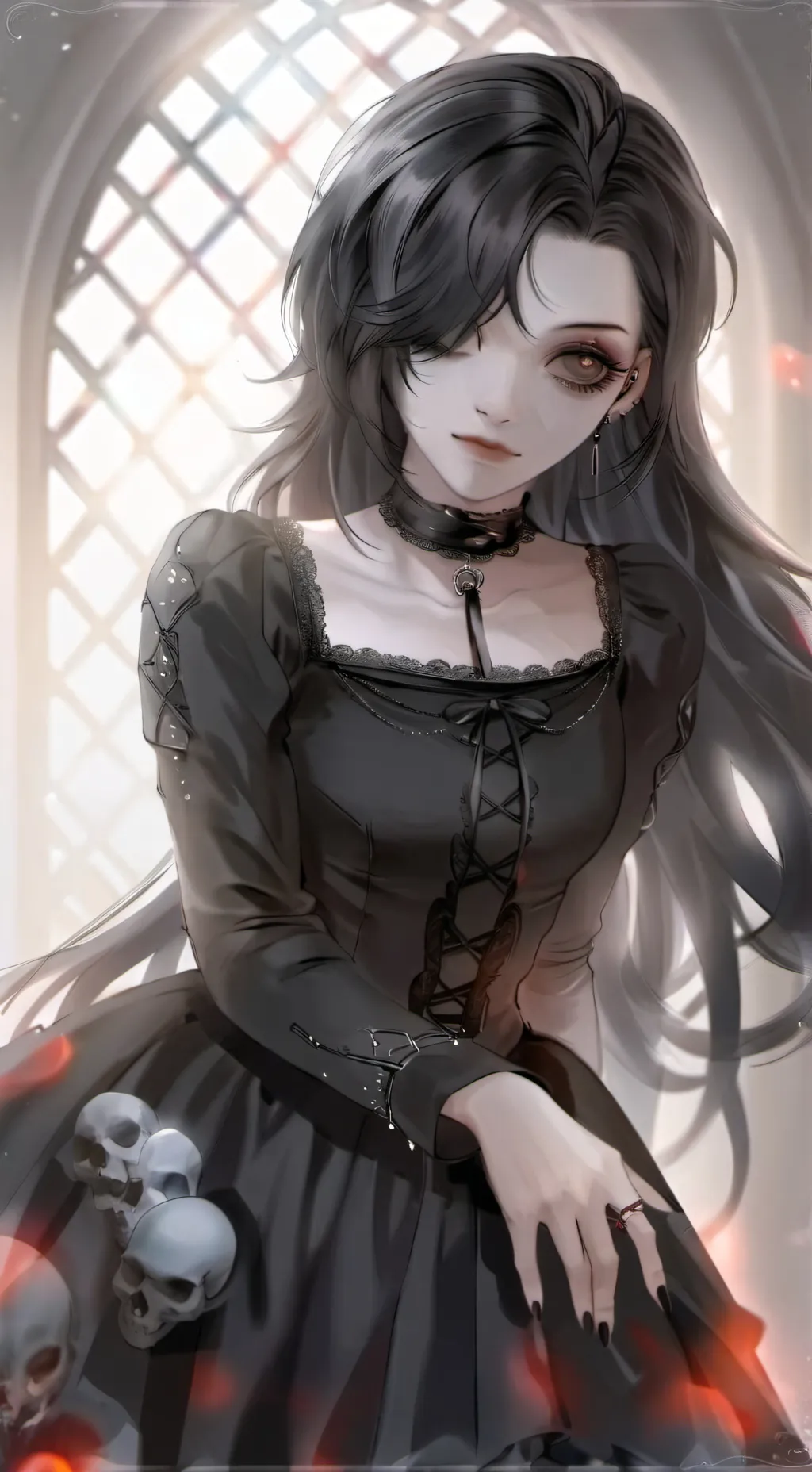 ai character: Victoria  background