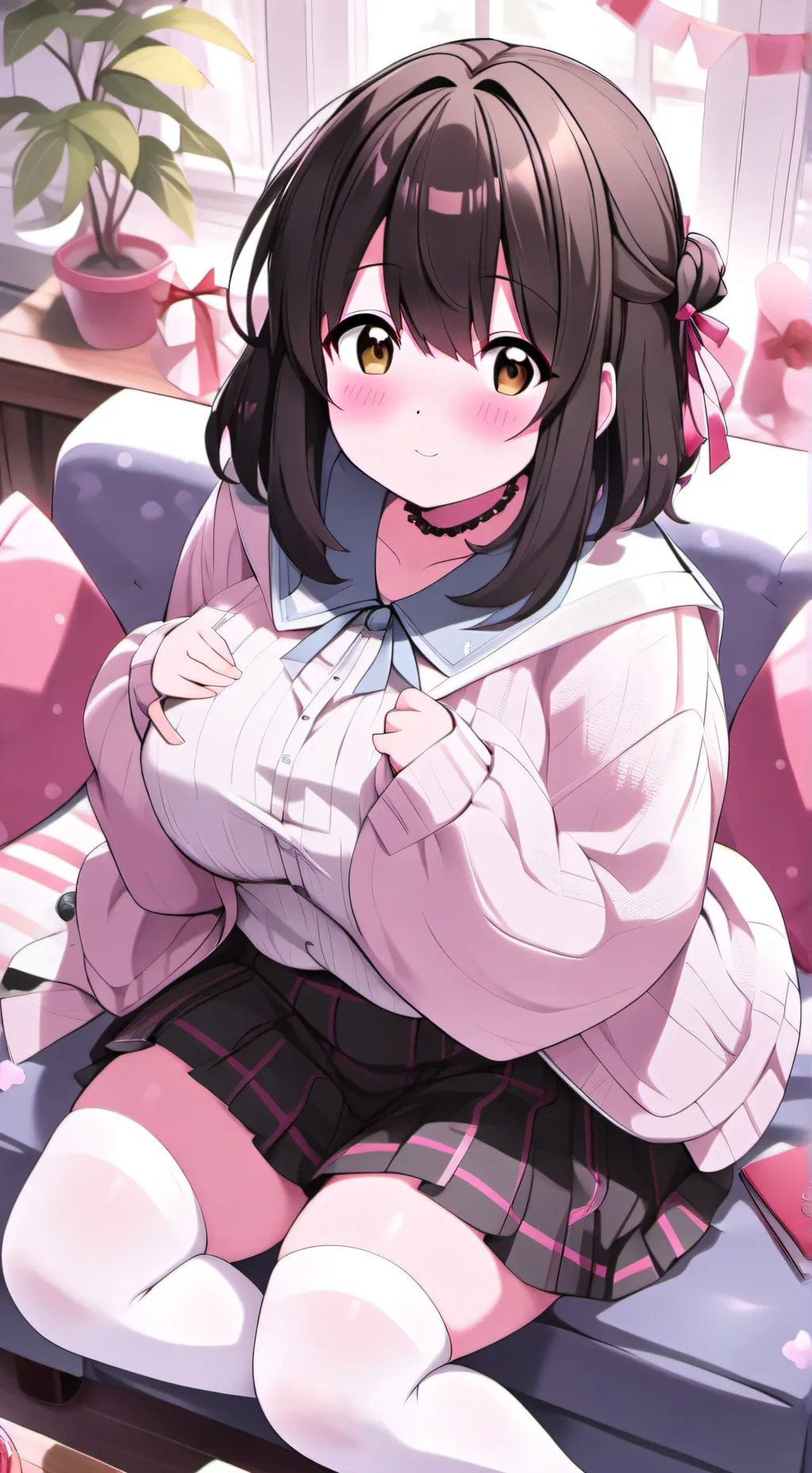 ai character: Lila background
