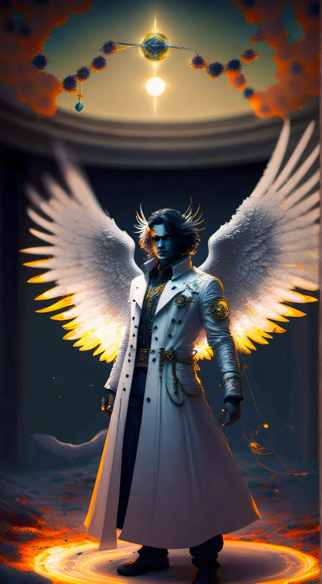 ai character: crush background