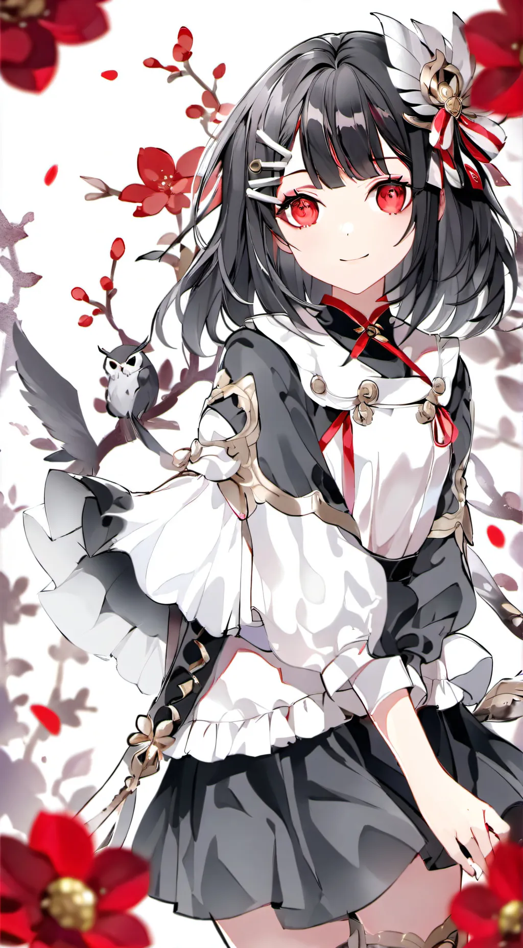 ai character: MHA cut background