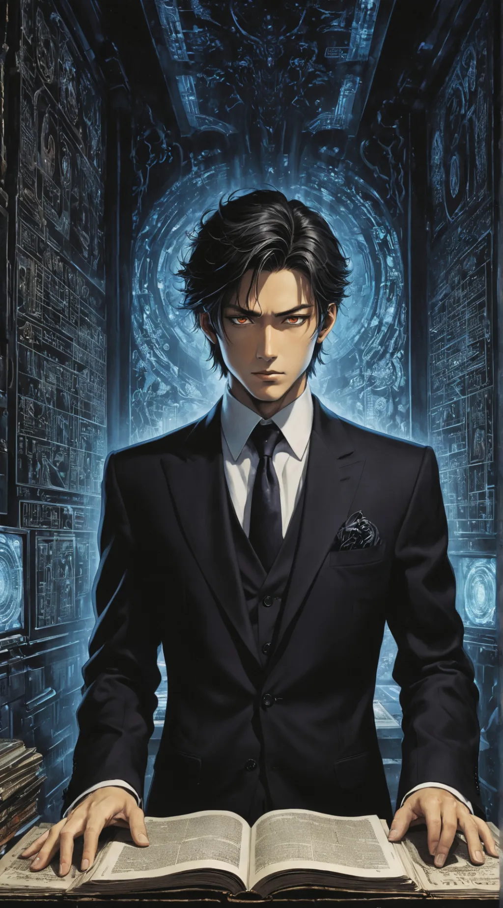 ai character: Lucien background
