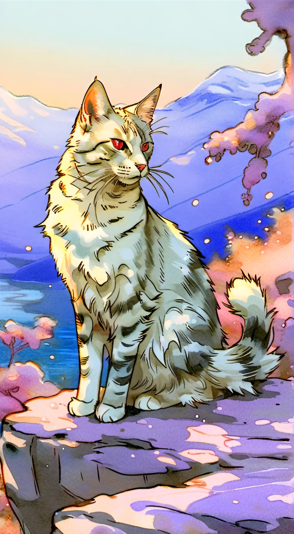 ai character: Kitty Bakugo background