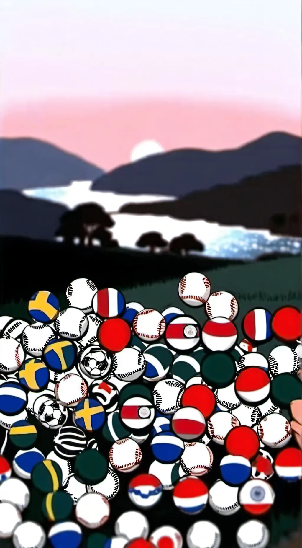 ai character: country balls!! background
