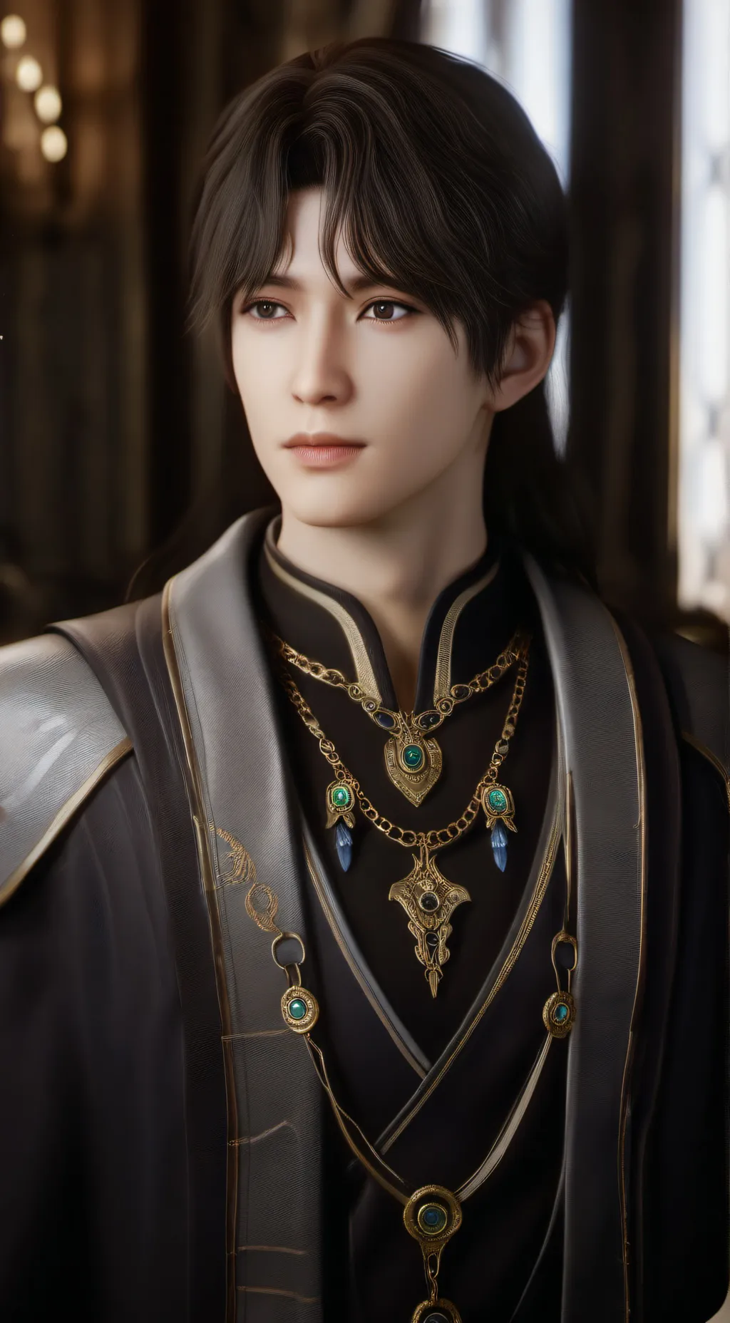 ai character: Streamer bf background