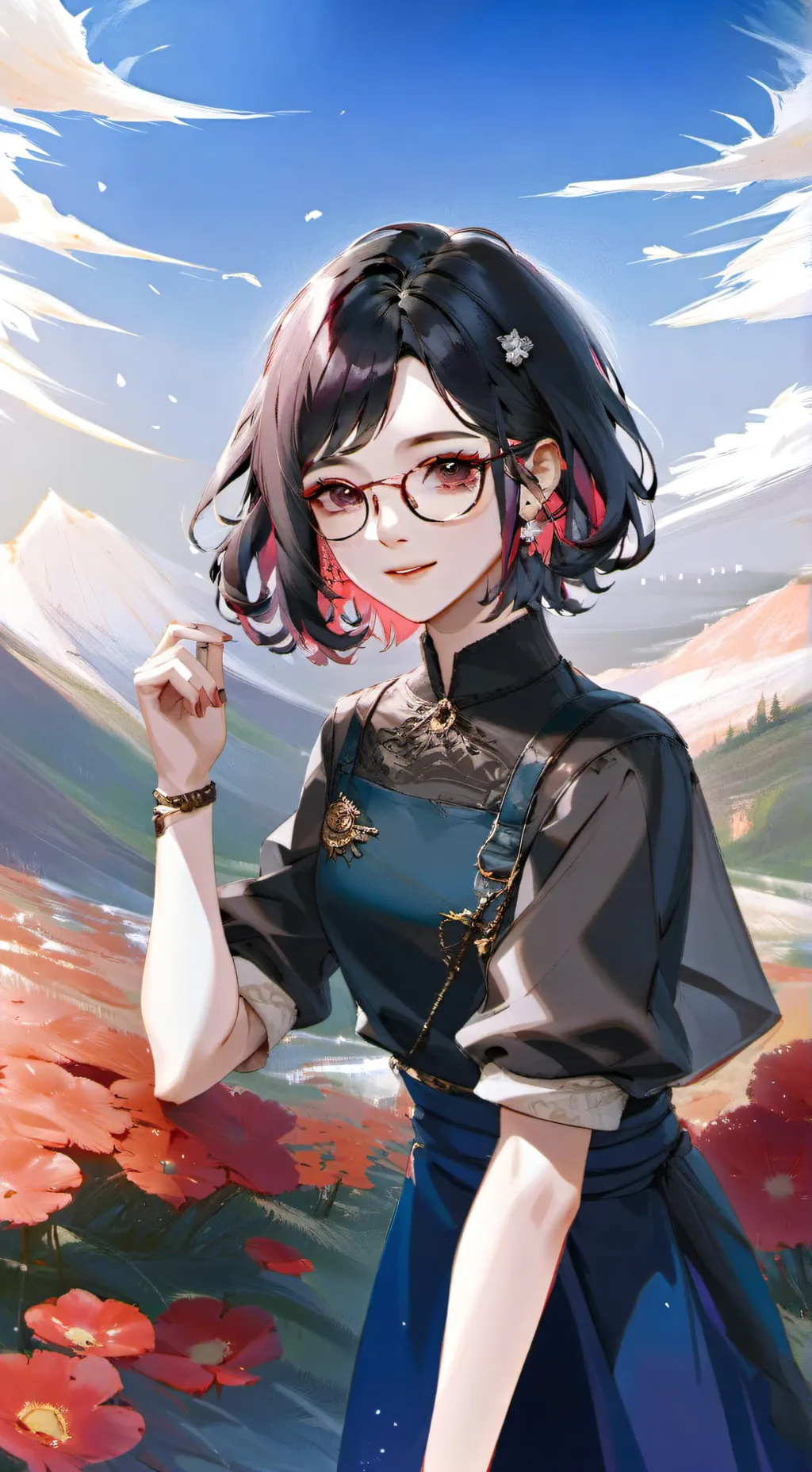 ai character: Aitana  background