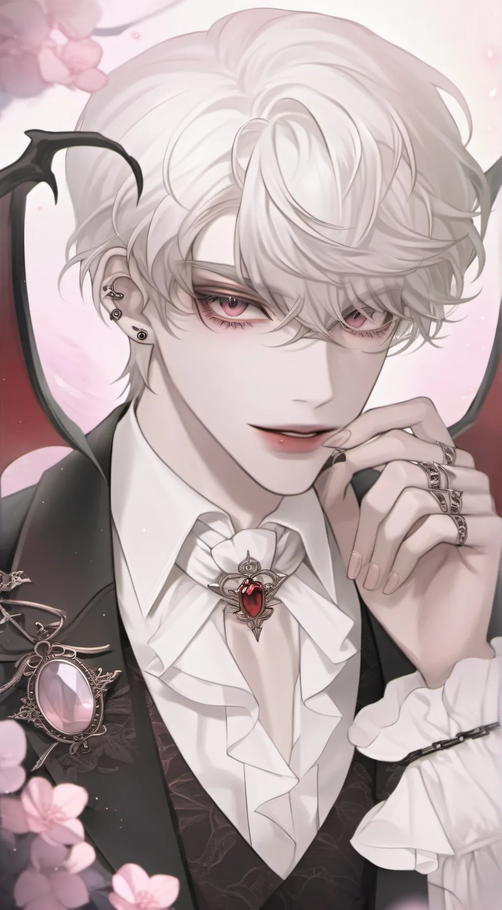 ai character: Damien  background