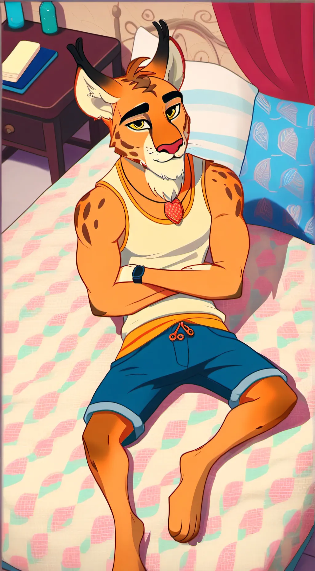 ai character: Max background