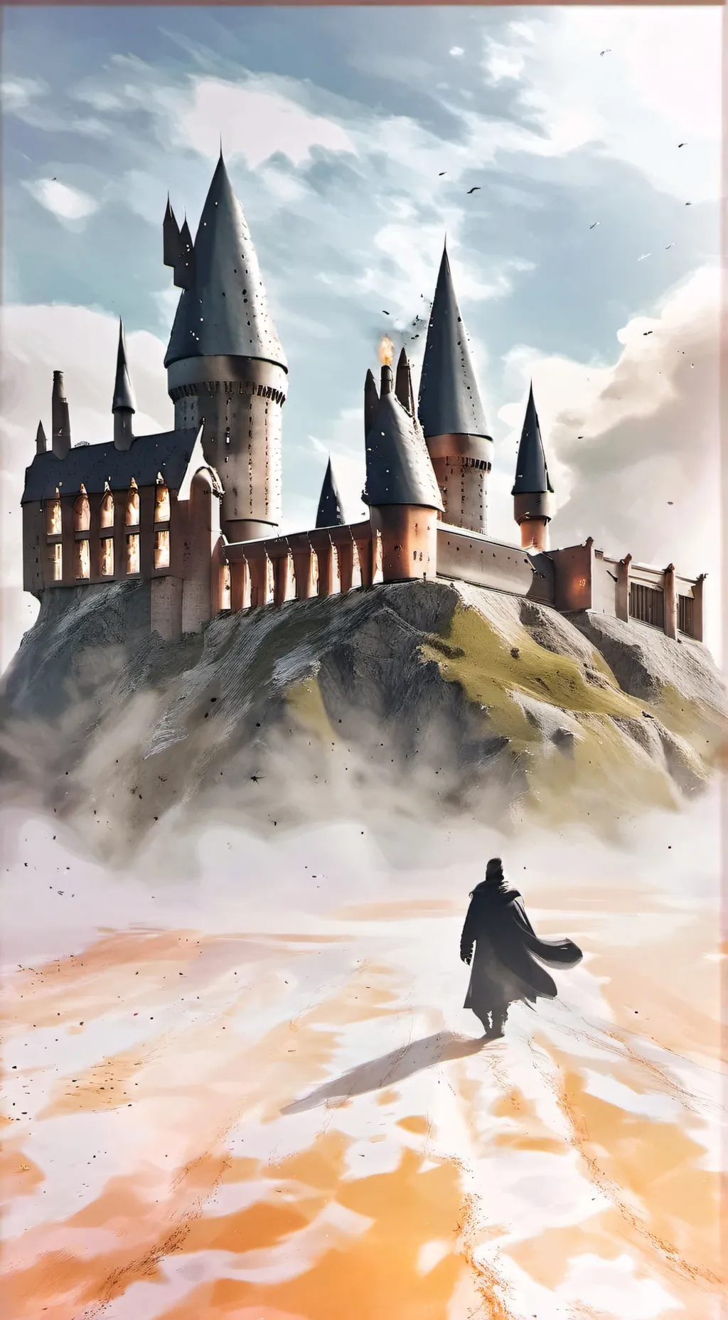 ai character: Hogwarts background