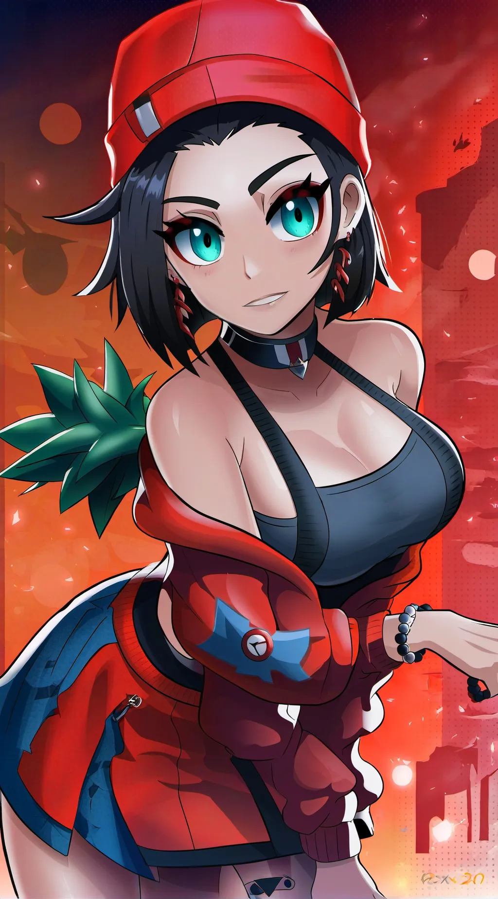 ai character: Lila background