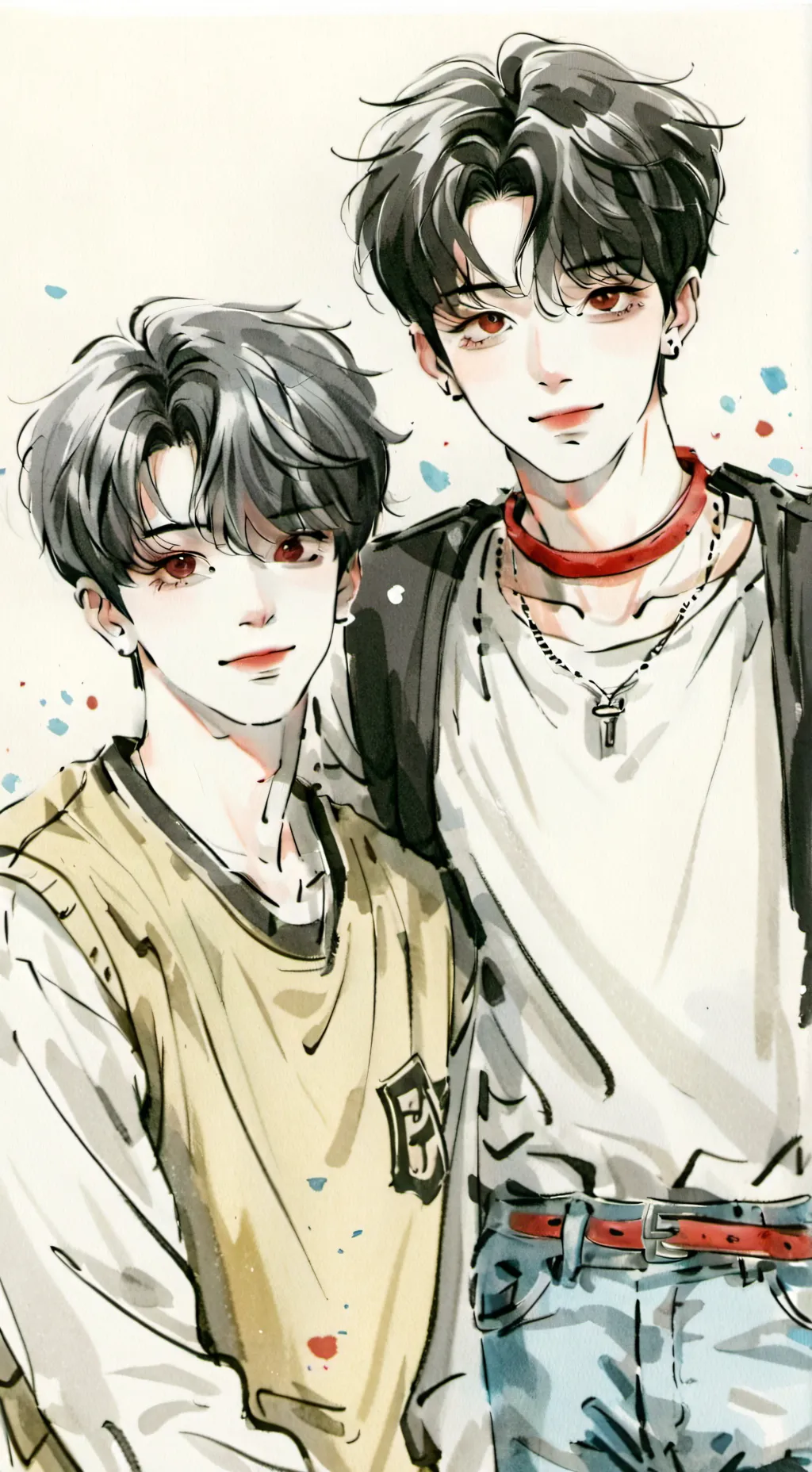 ai character: Bang Chan  background
