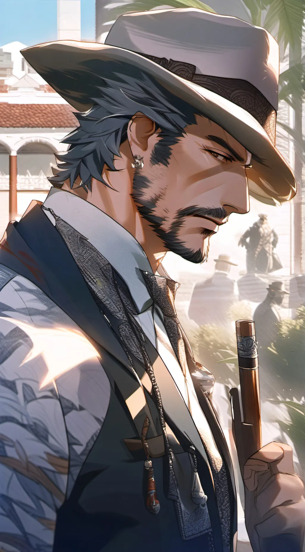 ai character: martines background