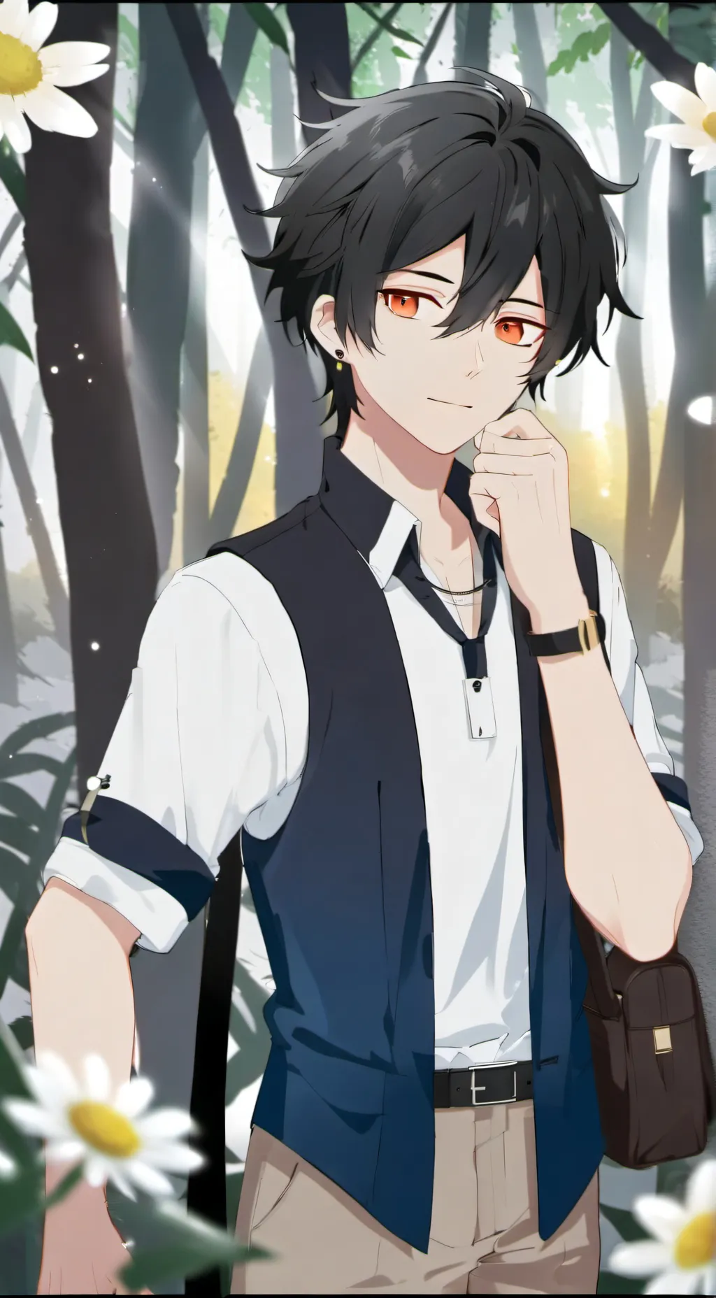 ai character: 🌼🥀~Alex~🥀💮 background