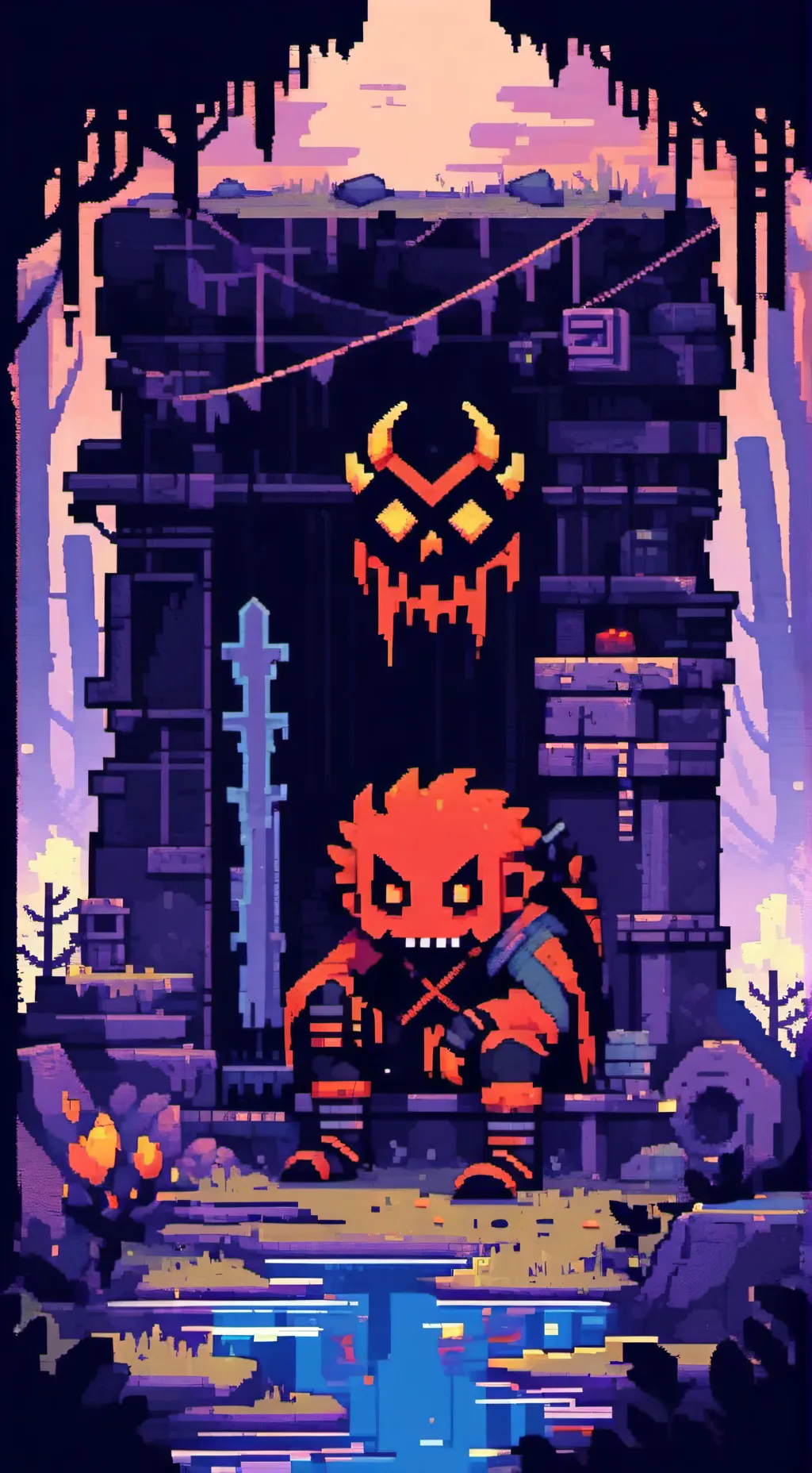 ai character: Trak background
