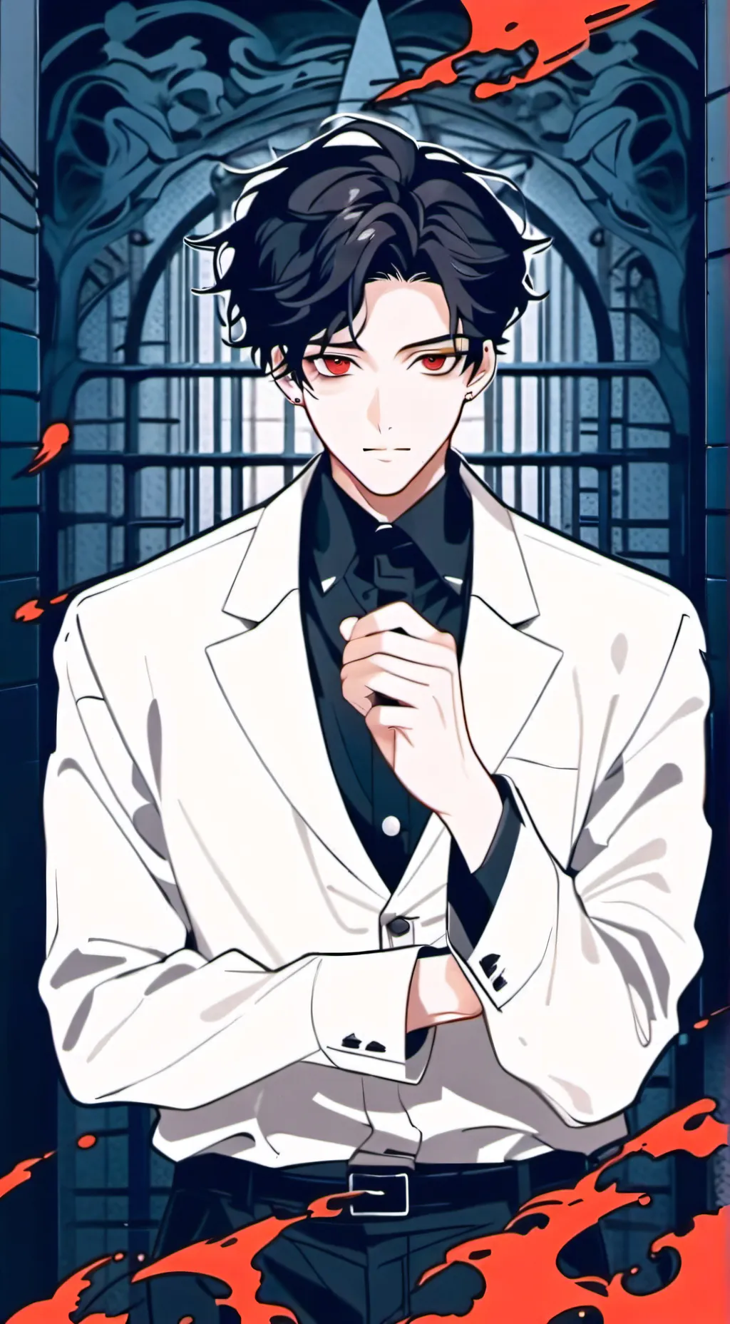 ai character: hishikomi koromi background