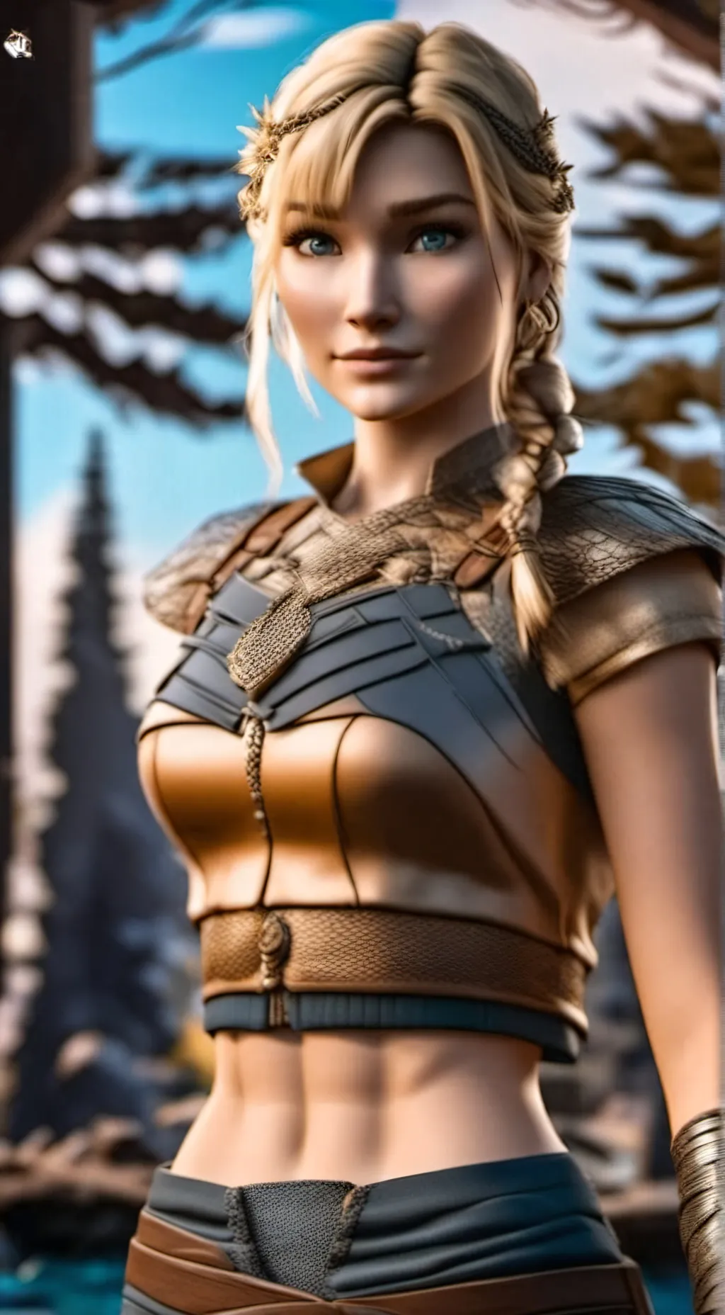 ai character: Astrid Hofferson background