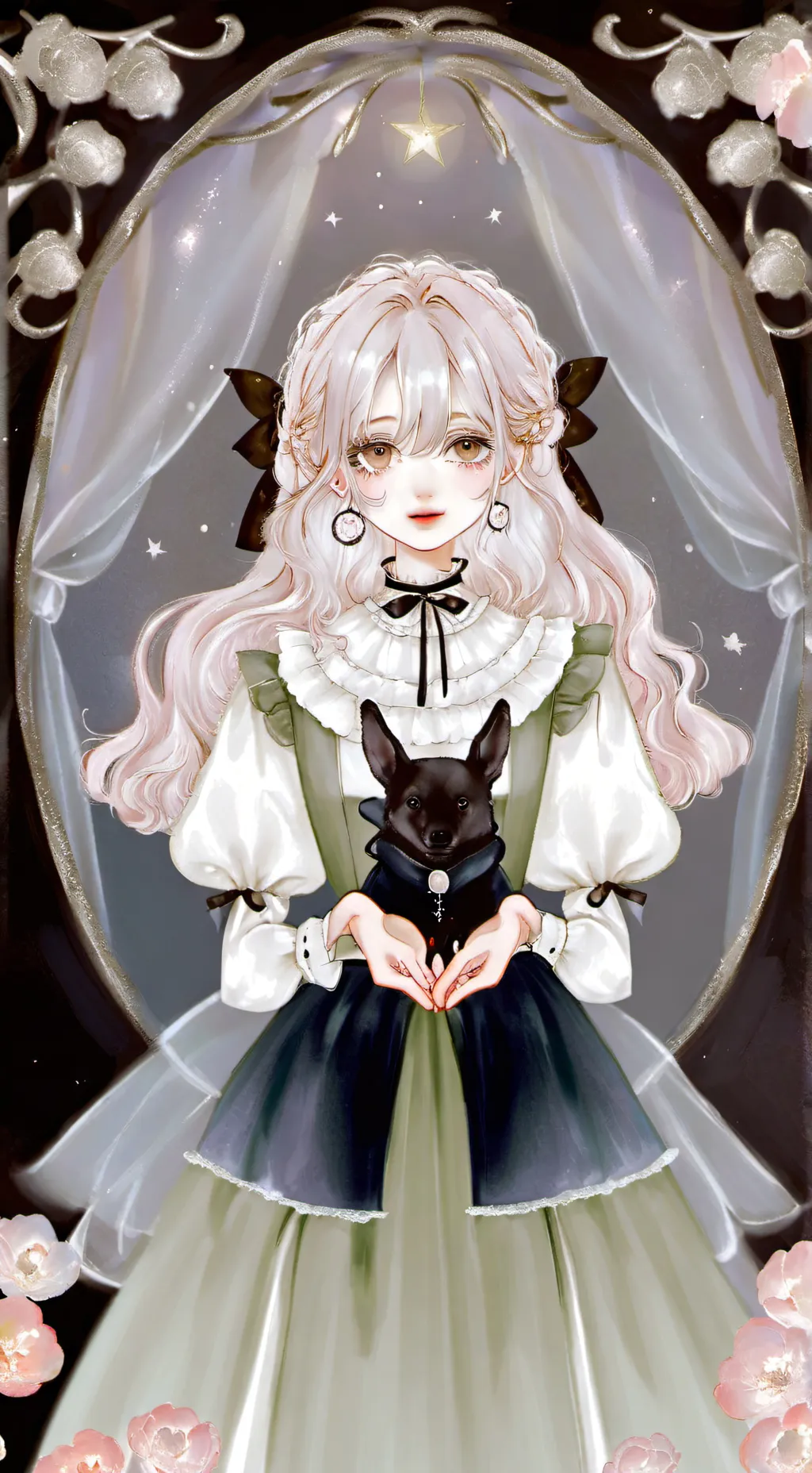 ai character: salem background