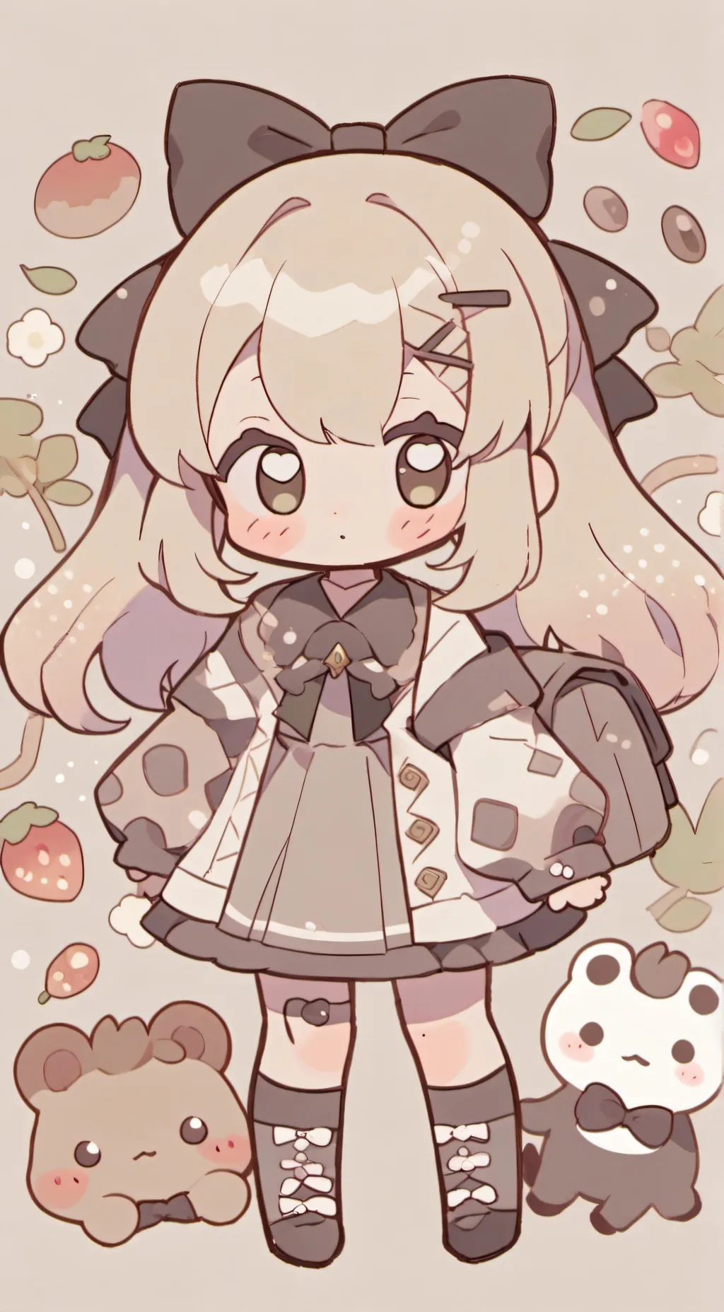 ai character: Spoiled ugly sis background