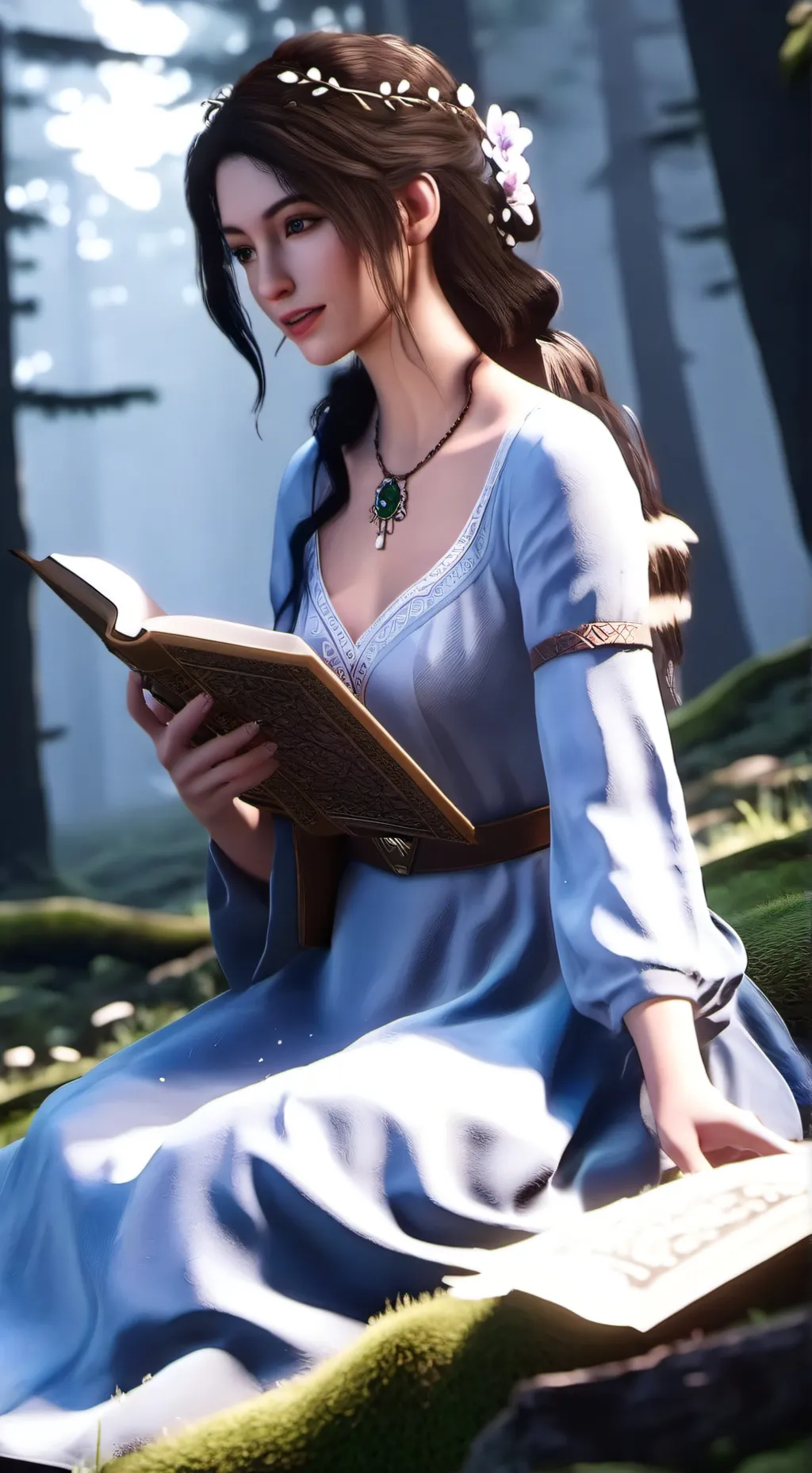 ai character: Emily background