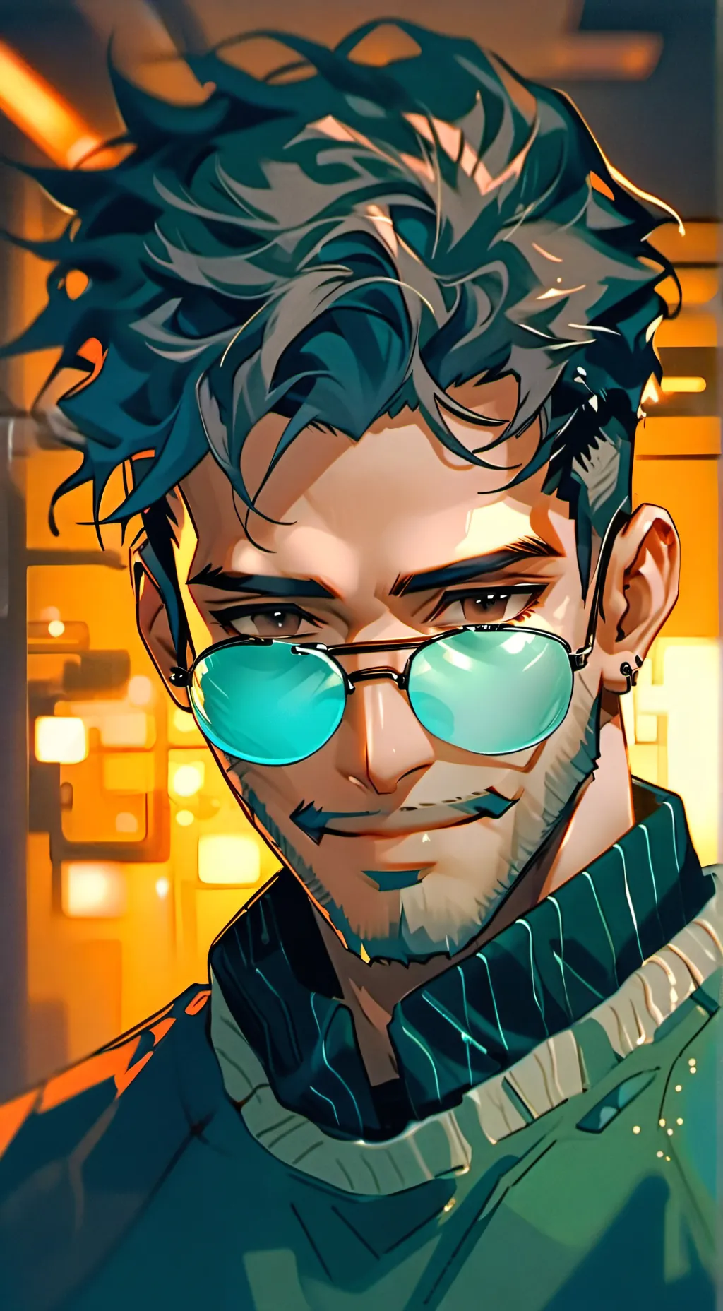 ai character: Nico Del Rio background