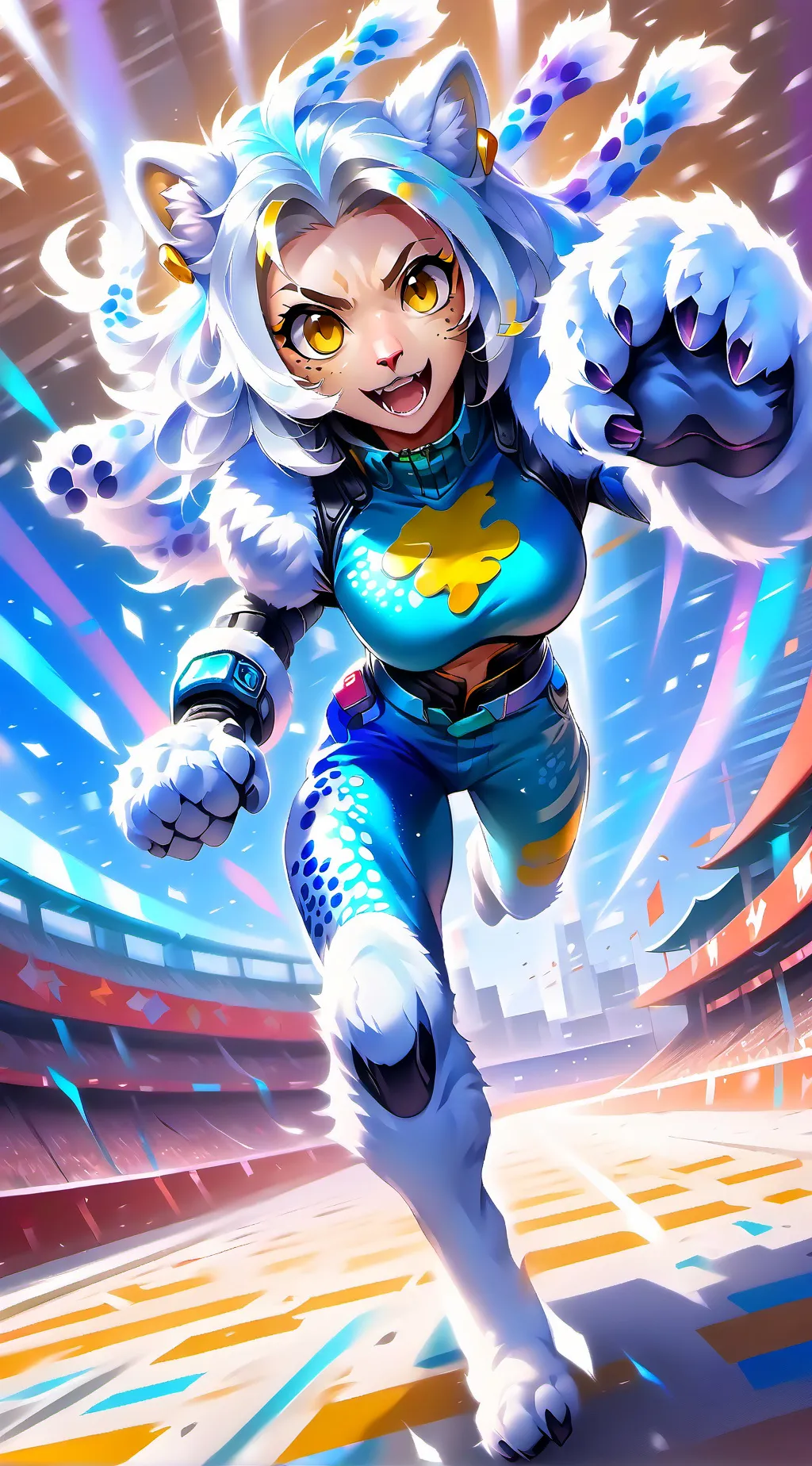 ai character: Perfect Athlete background