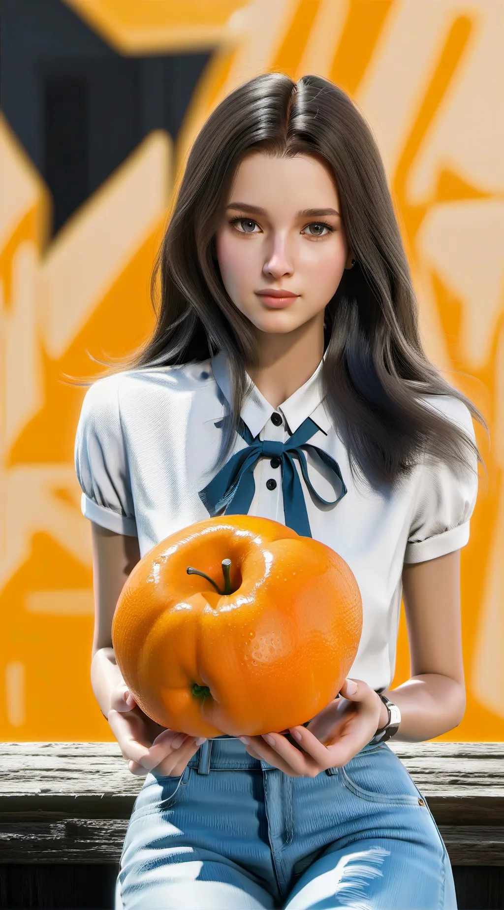 ai character: Lila May background