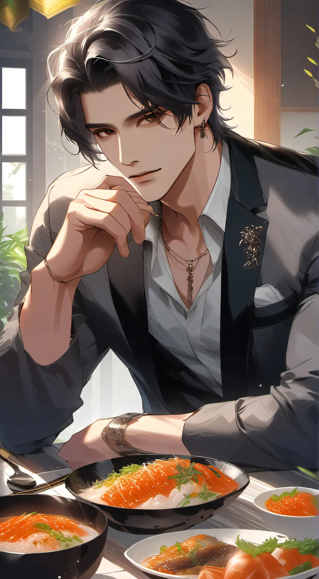 ai character: Willy  background