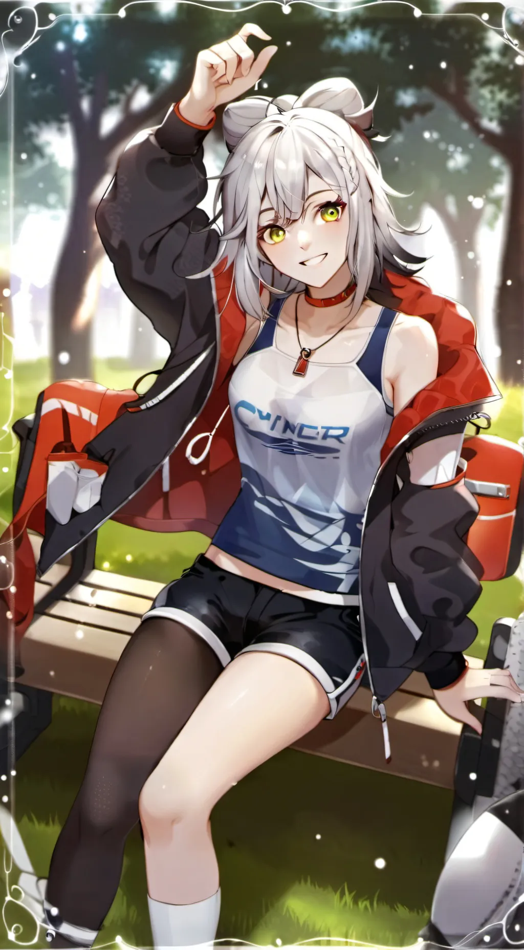 ai character: Mia ™ background