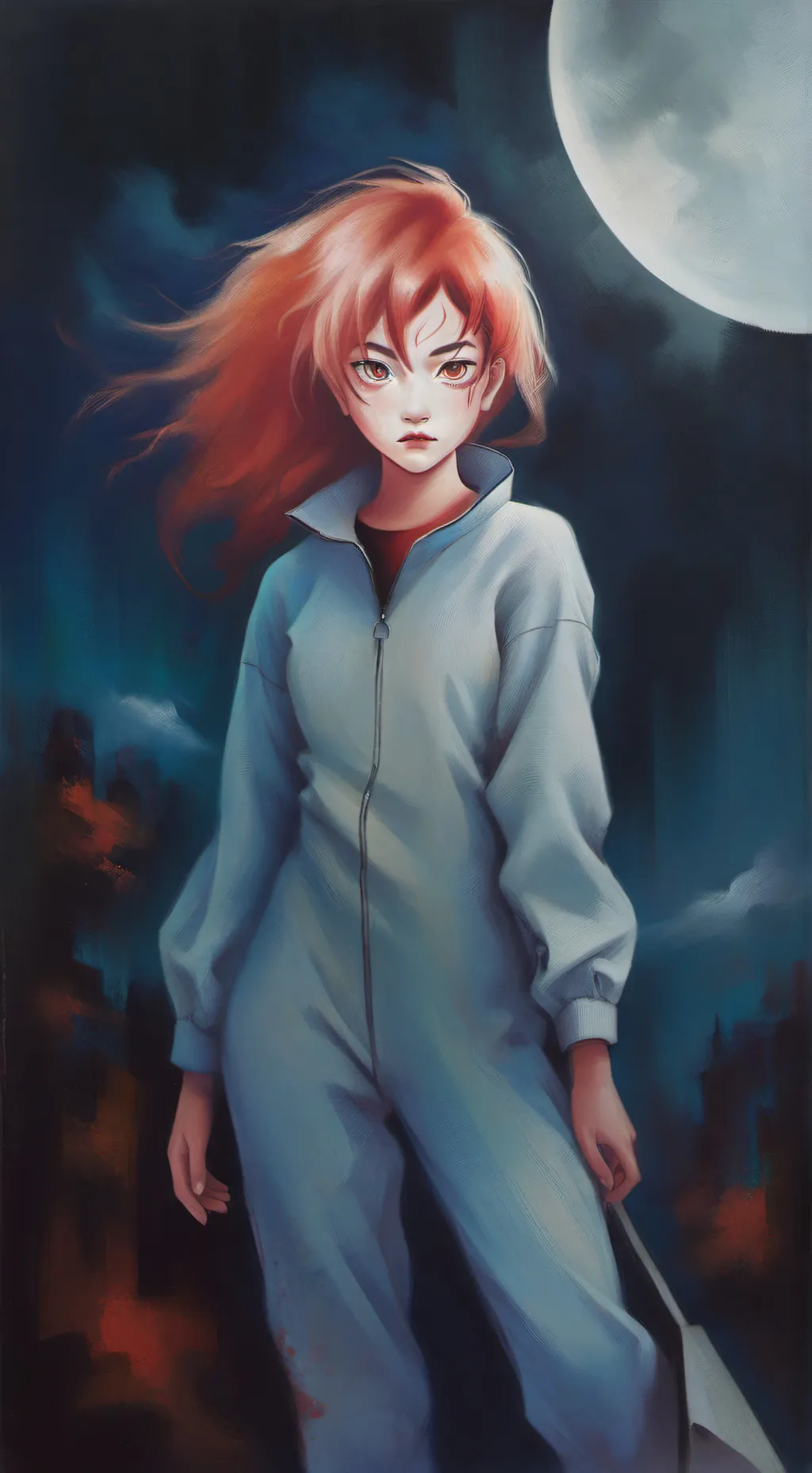 ai character: Shotos lil sibling background