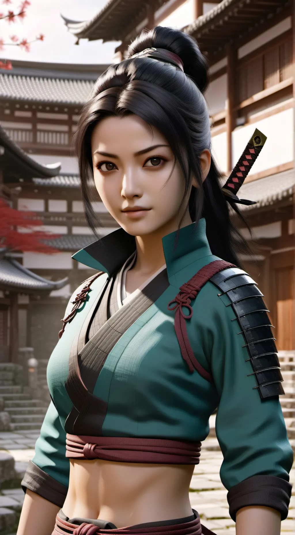 ai character: Summer background