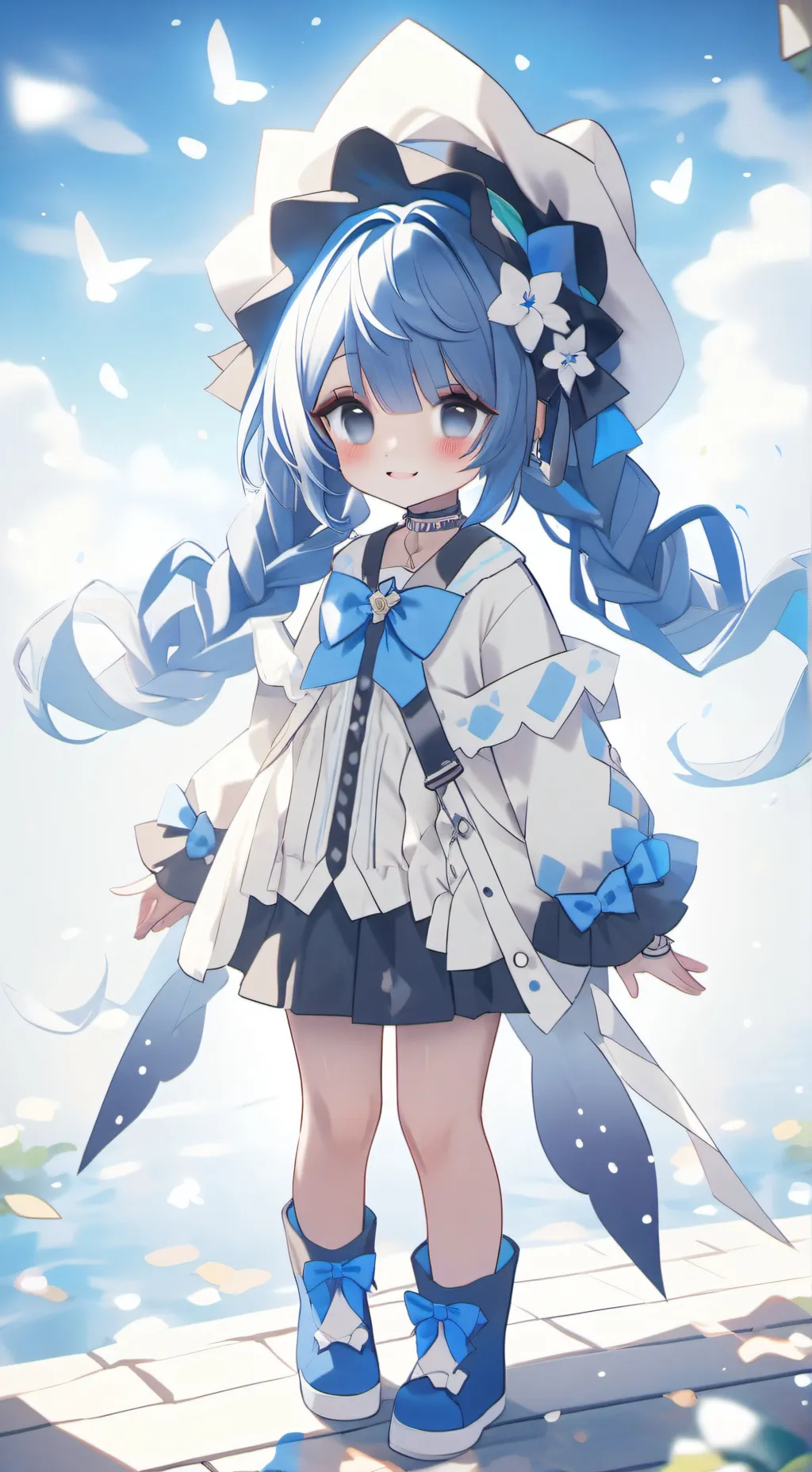 ai character: pizzaburger background
