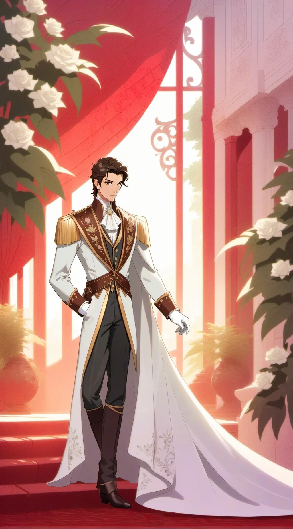 ai character: Valentino HH background