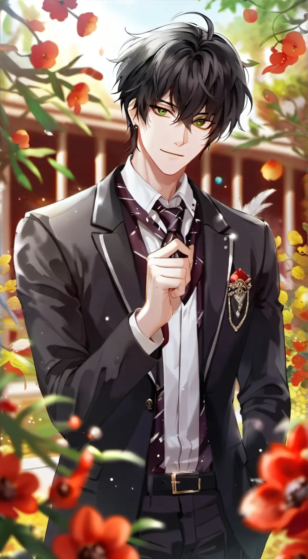 ai character: ◇Max◇ background